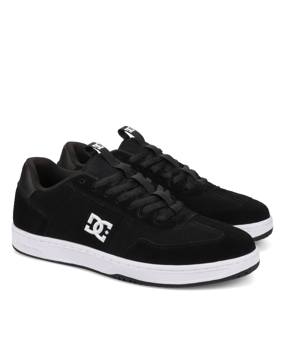 DC Shoes, Herren, Sneaker »DC Astrix«, Black/White, 10,5 (44), Black/White, Stoff: Obermaterial aus Leder, Nubukleder...