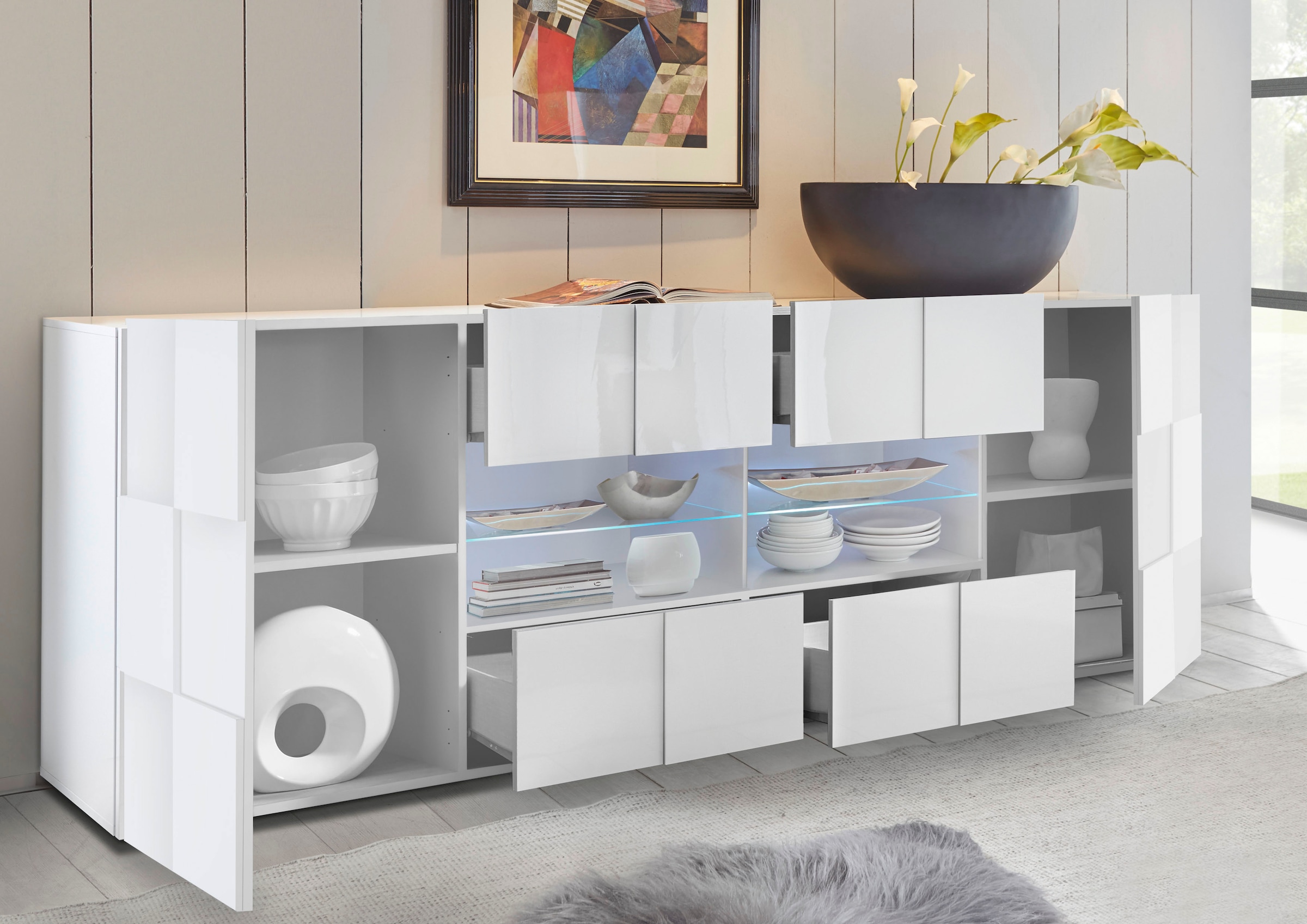 LC Sideboard »Dama«, Breite 241 cm