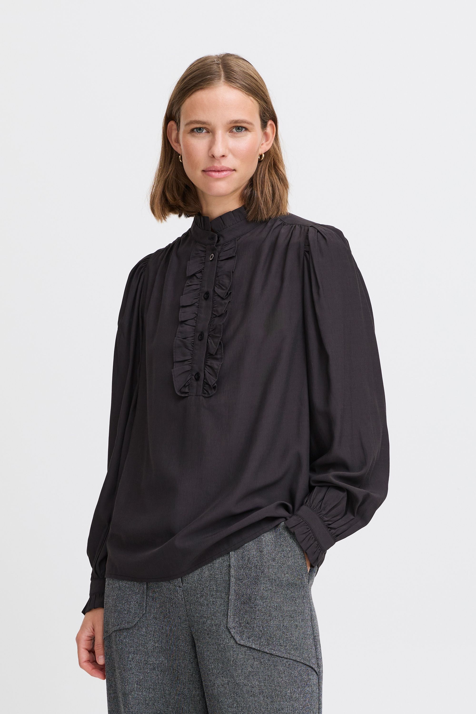 b.young Langarmbluse »Langarmbluse BYFENJA BLOUSE -«