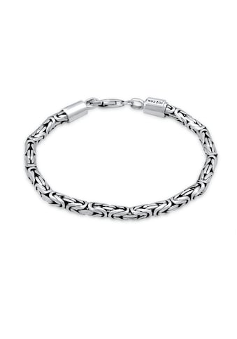 Kuzzoi Armband »Herren Königskette Robust 925 Silber« kaufen