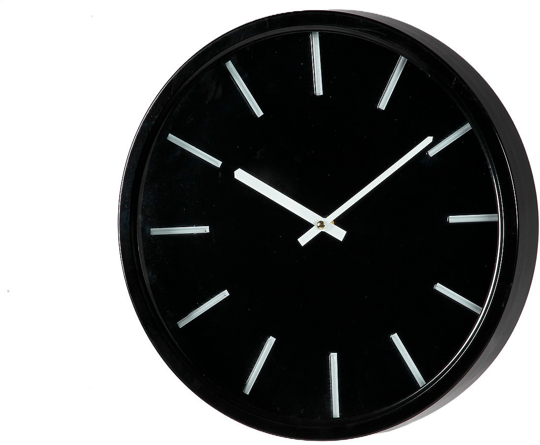 Wanduhr »Wanduhr Black 35cm«