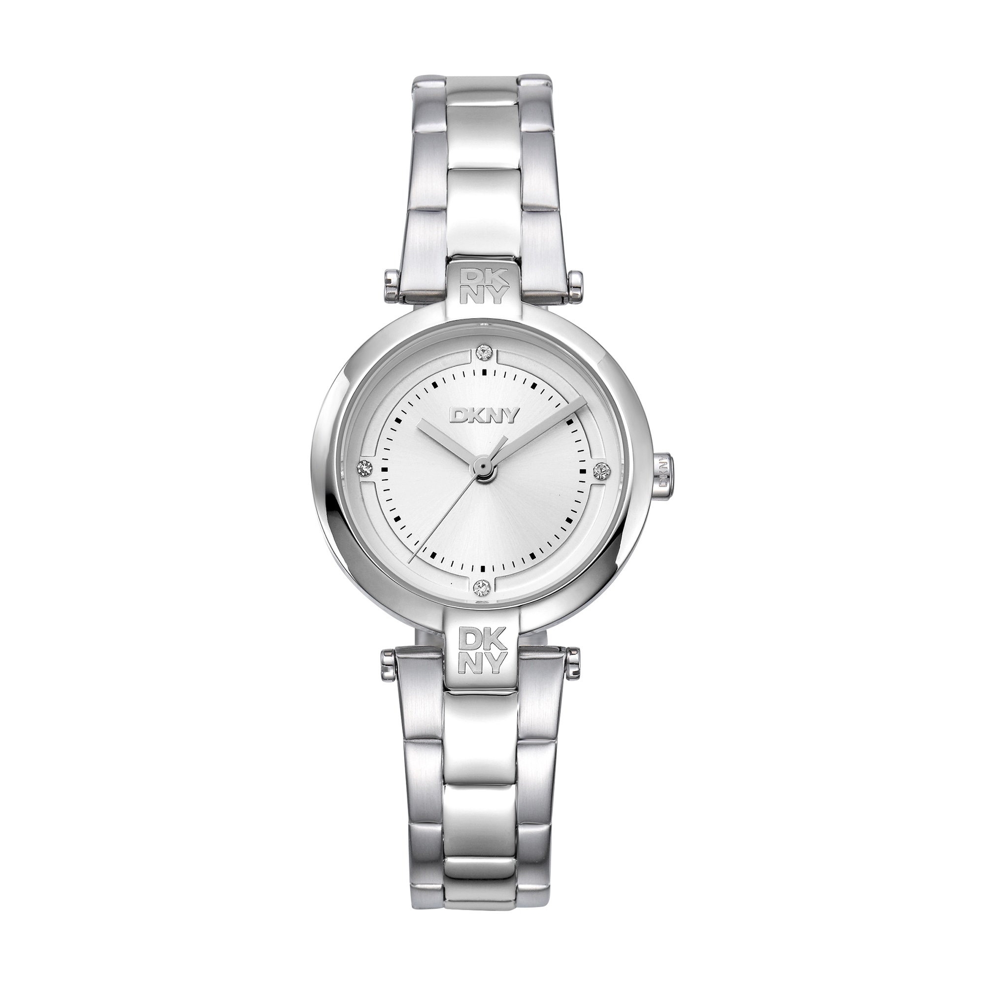 DKNY Quarzuhr »Essential Mini« Armbanduhr, Damenuhr, Edelstahlarmband, analog