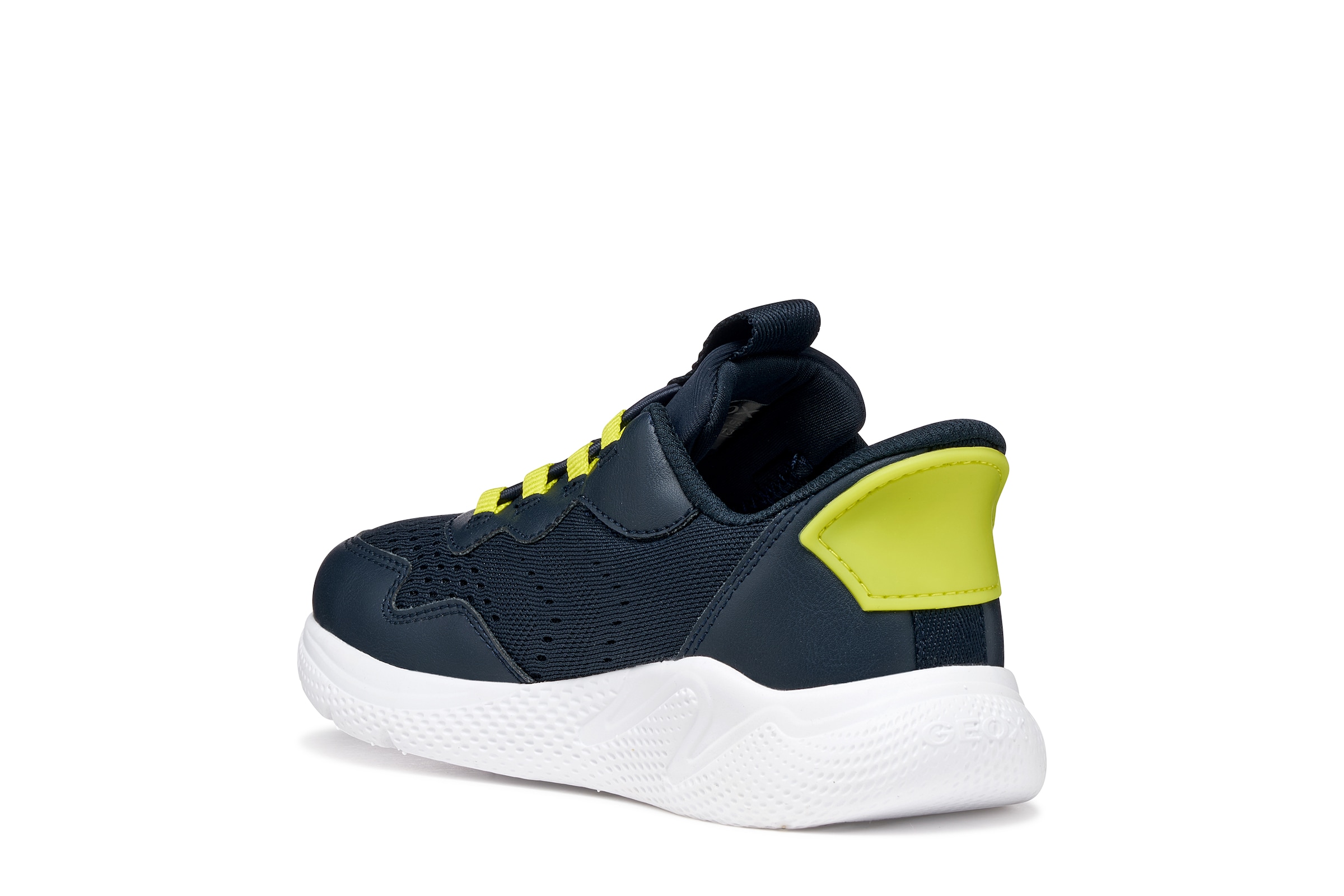 Geox Keilsneaker »J SPRINTYE FAST IN B«  Freizeitschuh mit Kontrastbesätzen, Größenschablone zum Download