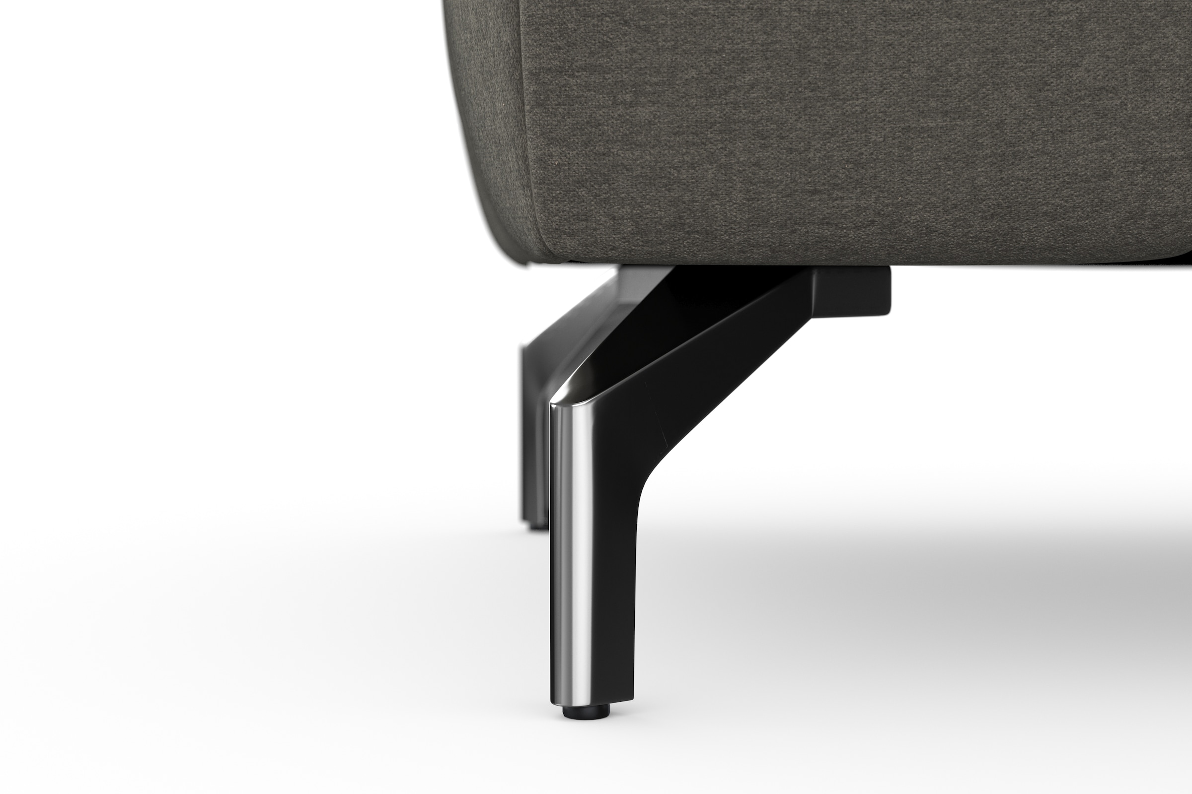 sit&more Hocker »Cool«, mit silberfarbenen Füßen