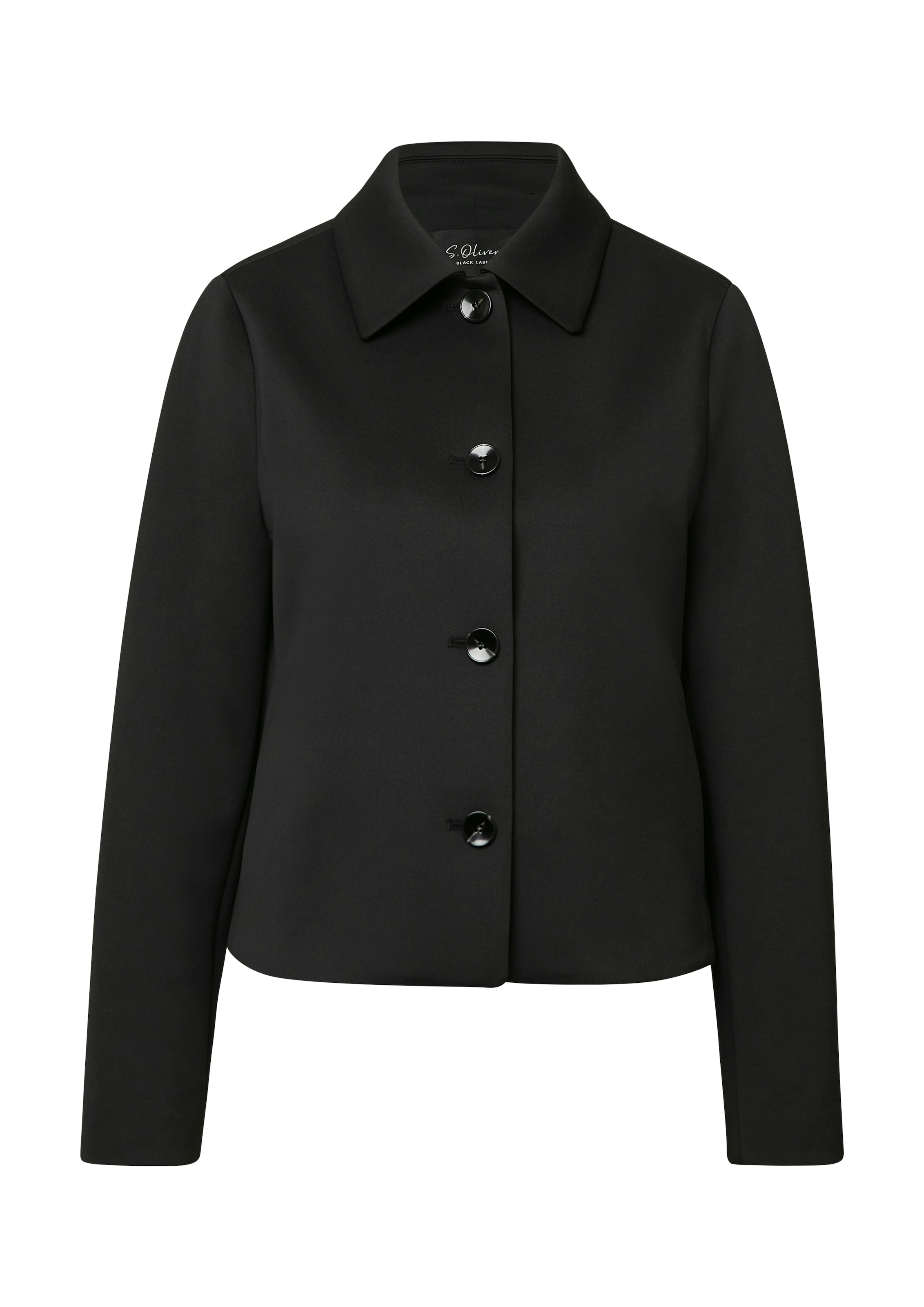 s.Oliver BLACK LABEL Hemdjacke mit Hemdkragen