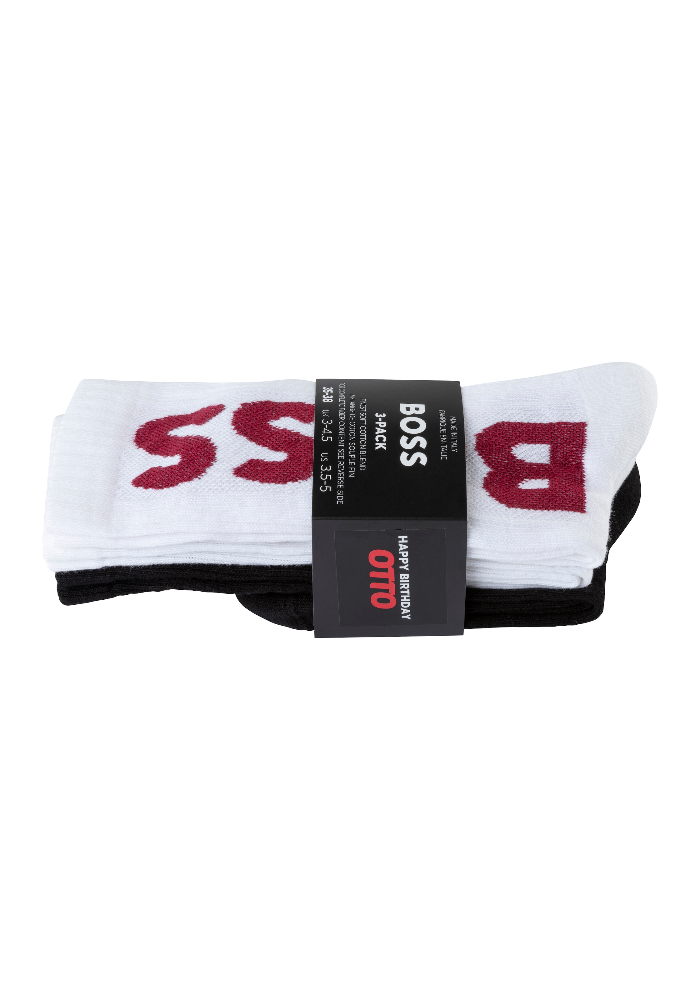BOSS Socken »Limited Edition Unisex«, (Packung, 3 Paar, 3er), Unisex