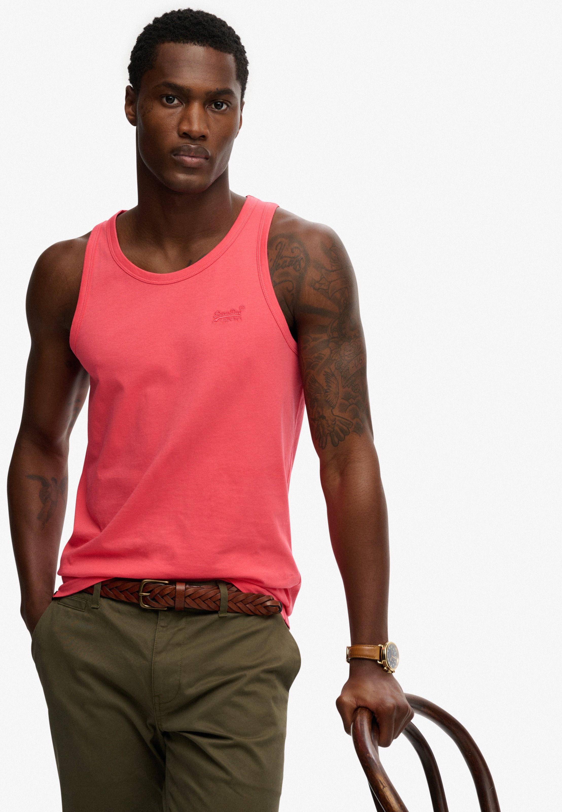 Superdry Tanktop »ESSENTIAL LOGO VEST UB«