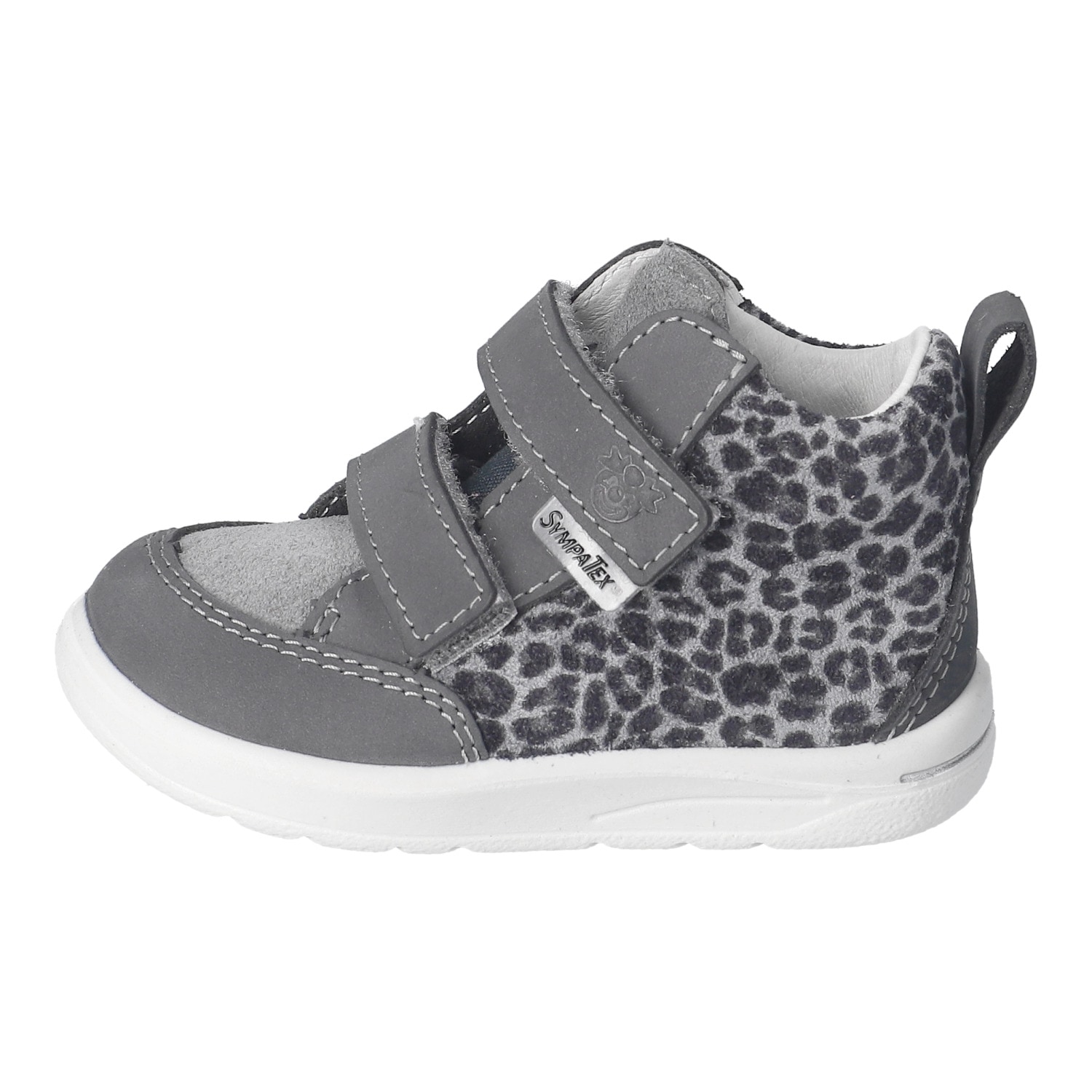 PEPINO by RICOSTA Sneaker »LIA, WMS: mittel«  Klettschuh, Babyschuh mit Kontrastbesatz, Größenschablone zum Download