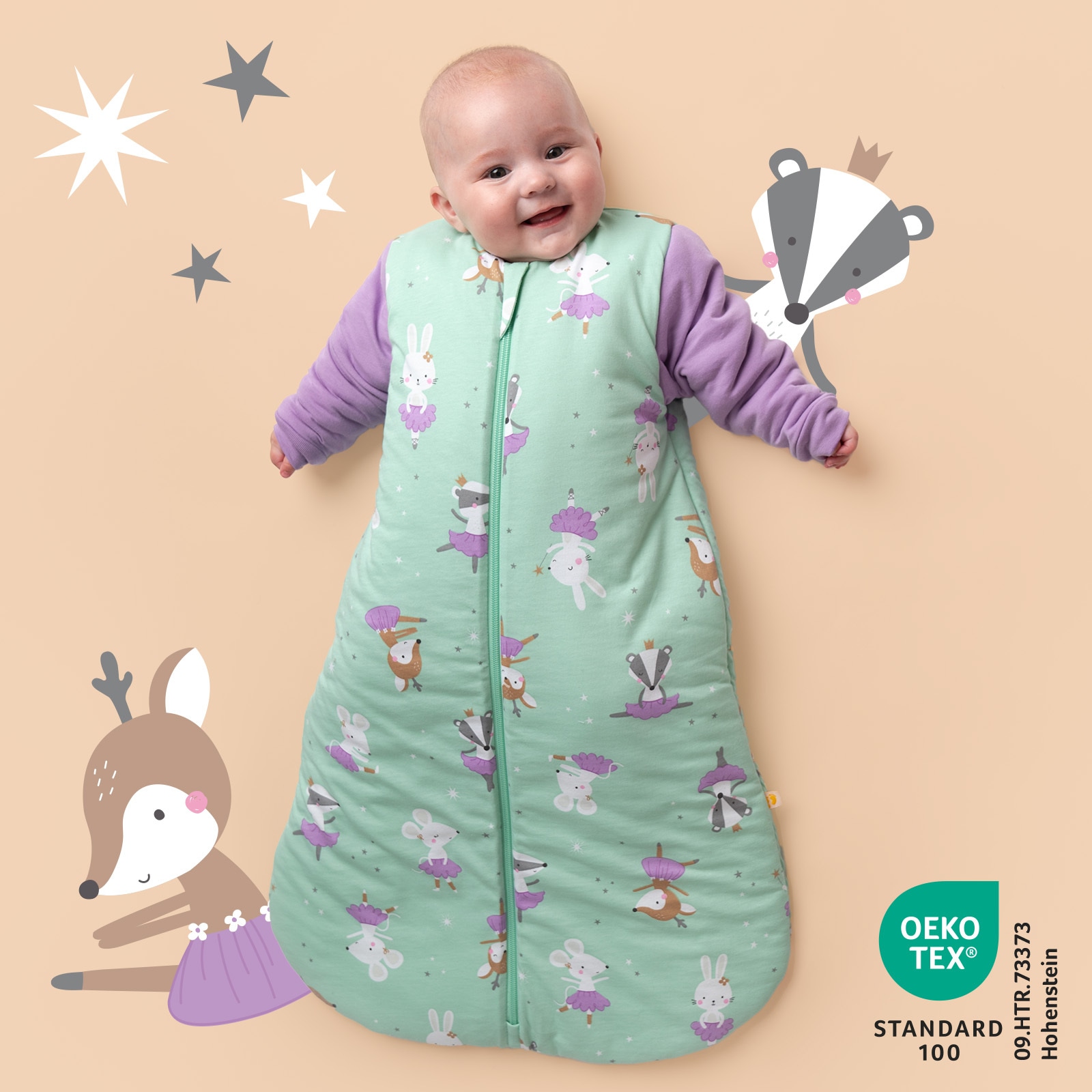 Schlummersack Babyschlafsack »Schlafsack ohne Füßen 3.5 Tog«