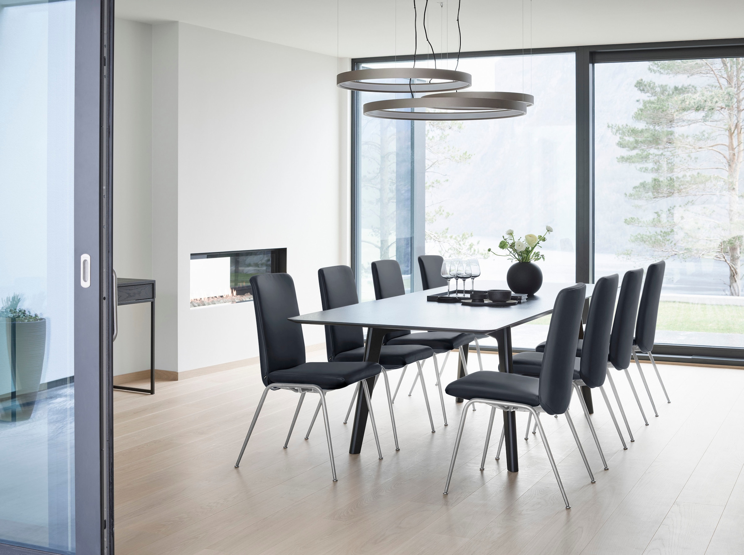 Stressless® Polsterstuhl »Laurel«, Leder PALOMA, Low Back, Größe L, mit Beinen aus Stahl in Chrom matt