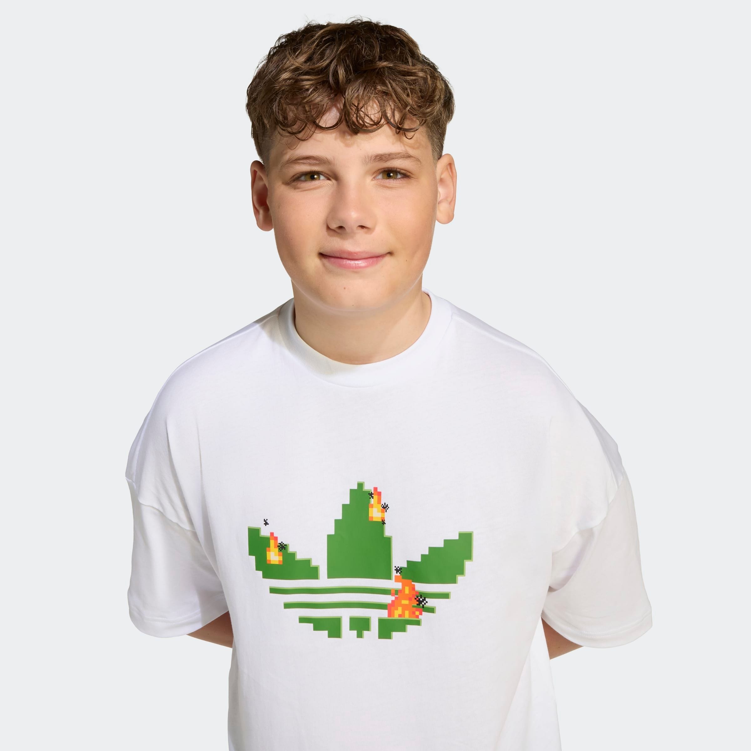adidas Originals T-Shirt »TEE« lockere Passform, Rundhalsausschnitt, ohne Verschluss, für Kinder