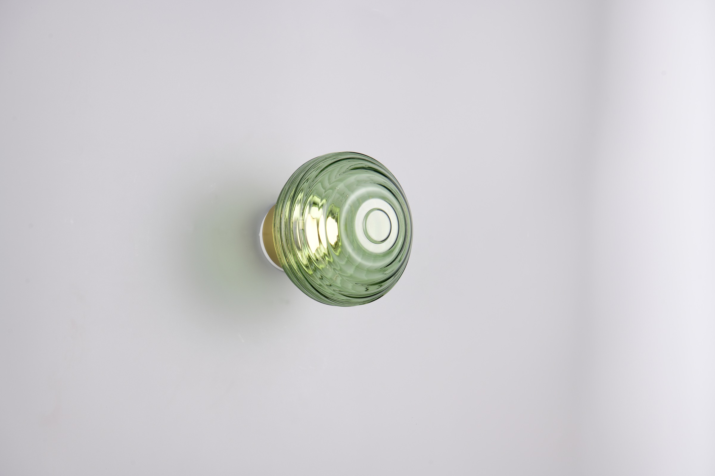 REALITY Leuchten LED Wandleuchte »EARL, runde Akku Wandlampe mit Touchdimmer, USB-Anschluss Ø 15,5cm« LED-Board 1 Stk. Warmweiß Akku Wandlampe Glasschirm, einfache Wandbefestigung, Tiefe 15 cm
