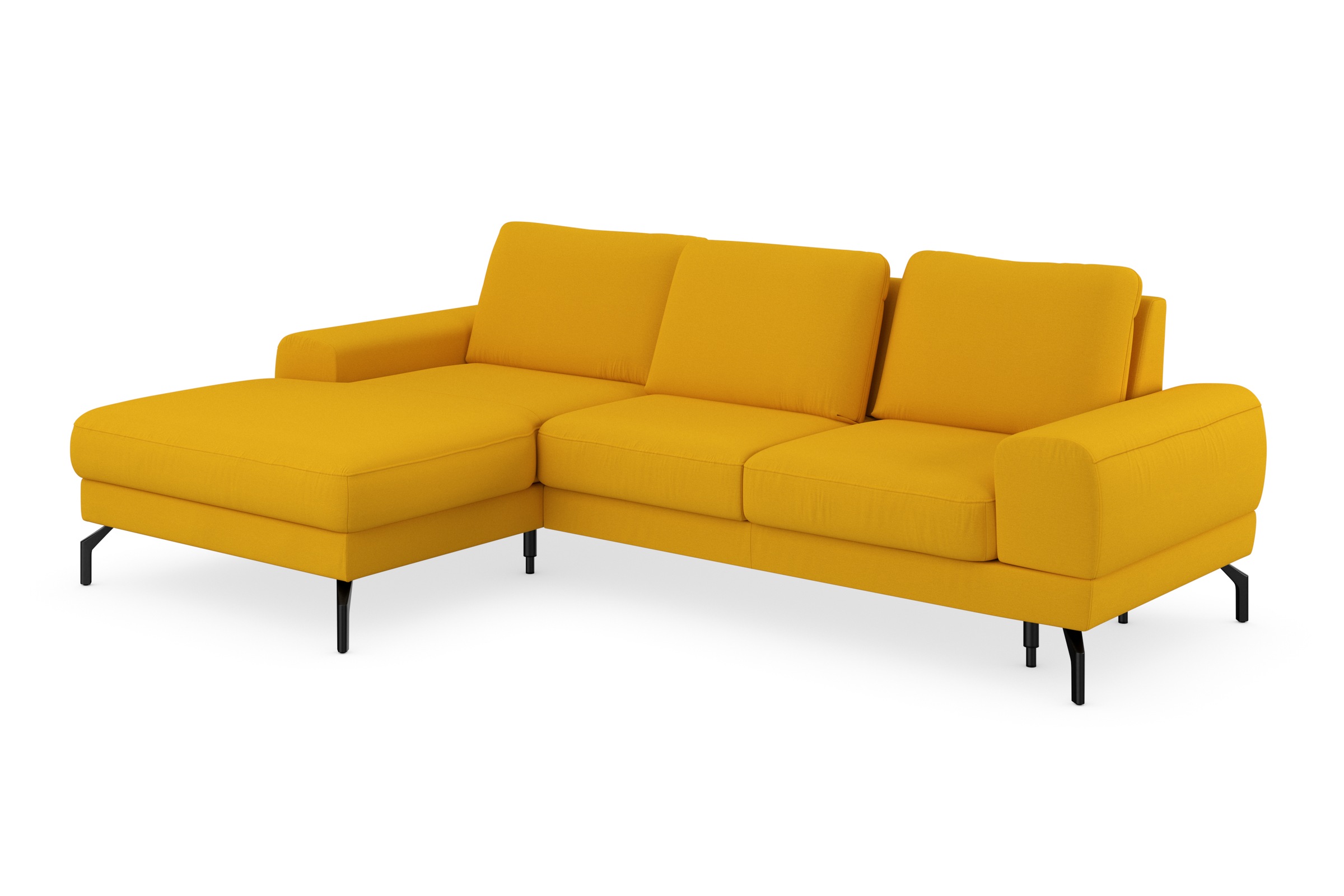 sit&more Ecksofa »Cinturo L-Form«, inklusive Sitztiefenverstellung und Federkern, Sitzhöhe 48 cm