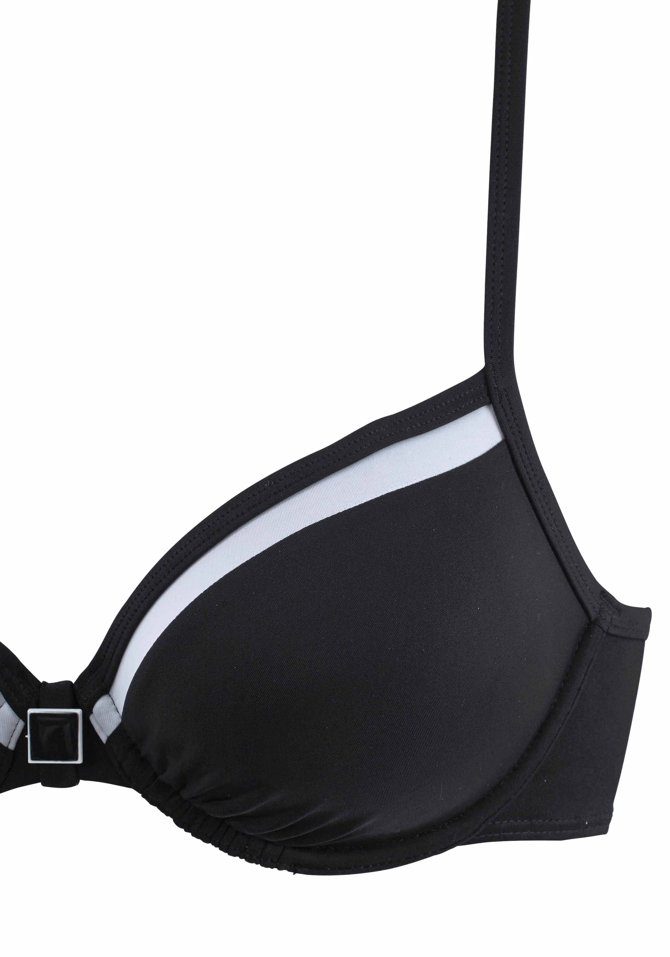 LASCANA Bügel-Bikini, mit Kontrastdetails