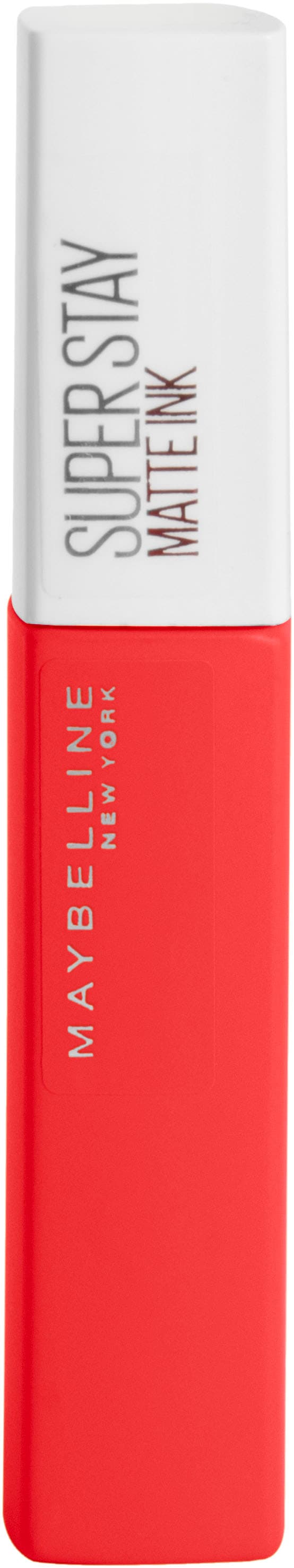 MAYBELLINE NEW YORK Lippenstift »Maybelline New York Super Stay Matte Ink Lippenstift«, mit natürlichen Inhaltstoffen