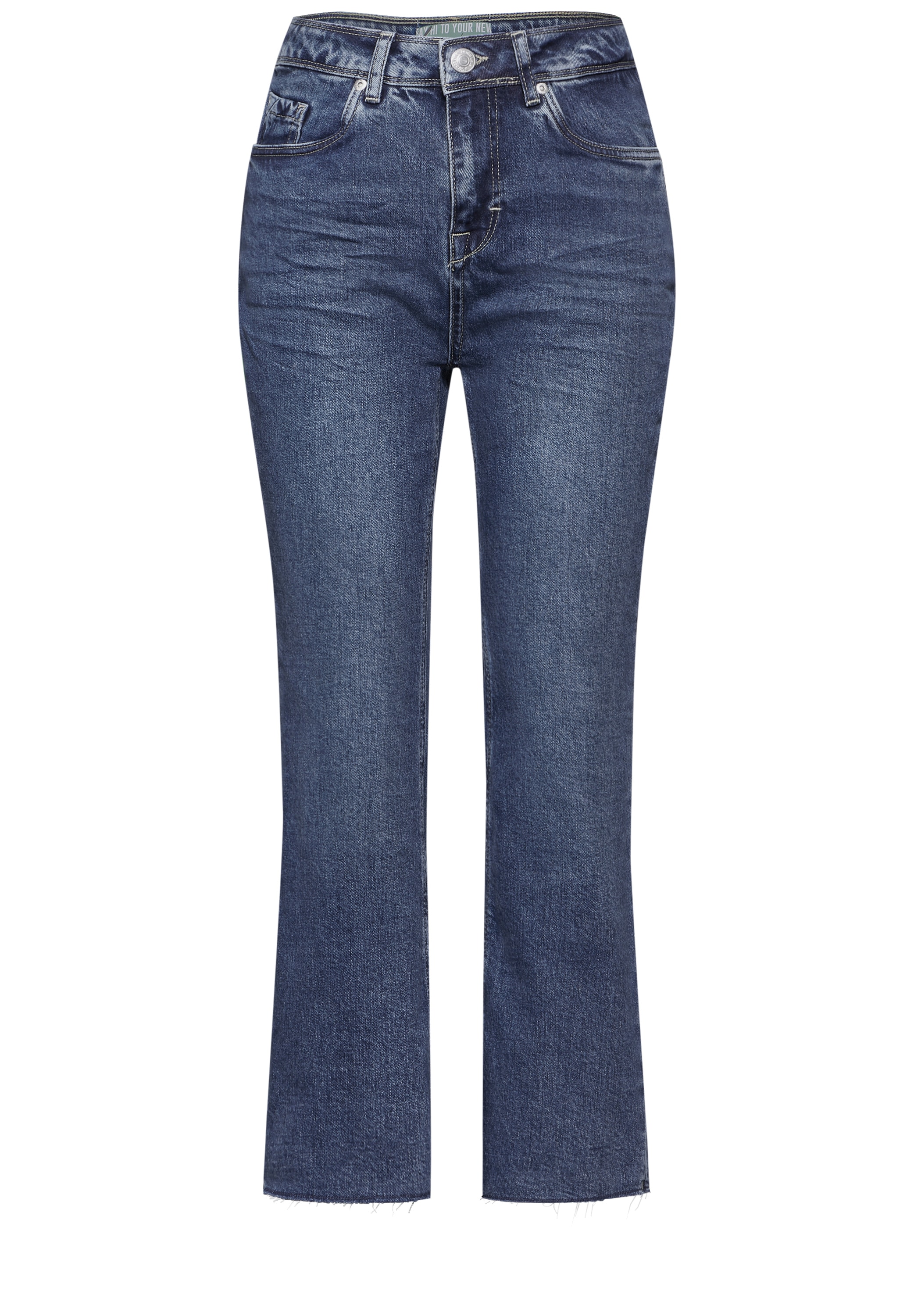 STREET ONE Bootcut-Jeans, im Five-Pocket Style