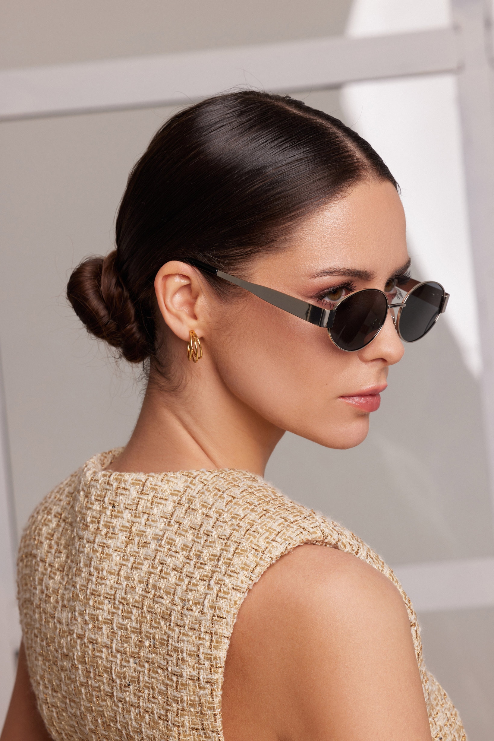 ISABELLA FORD Sonnenbrille »FA01-01« Glas 0,74 mm, polarisierte Gläser, UV400, CAT3.0