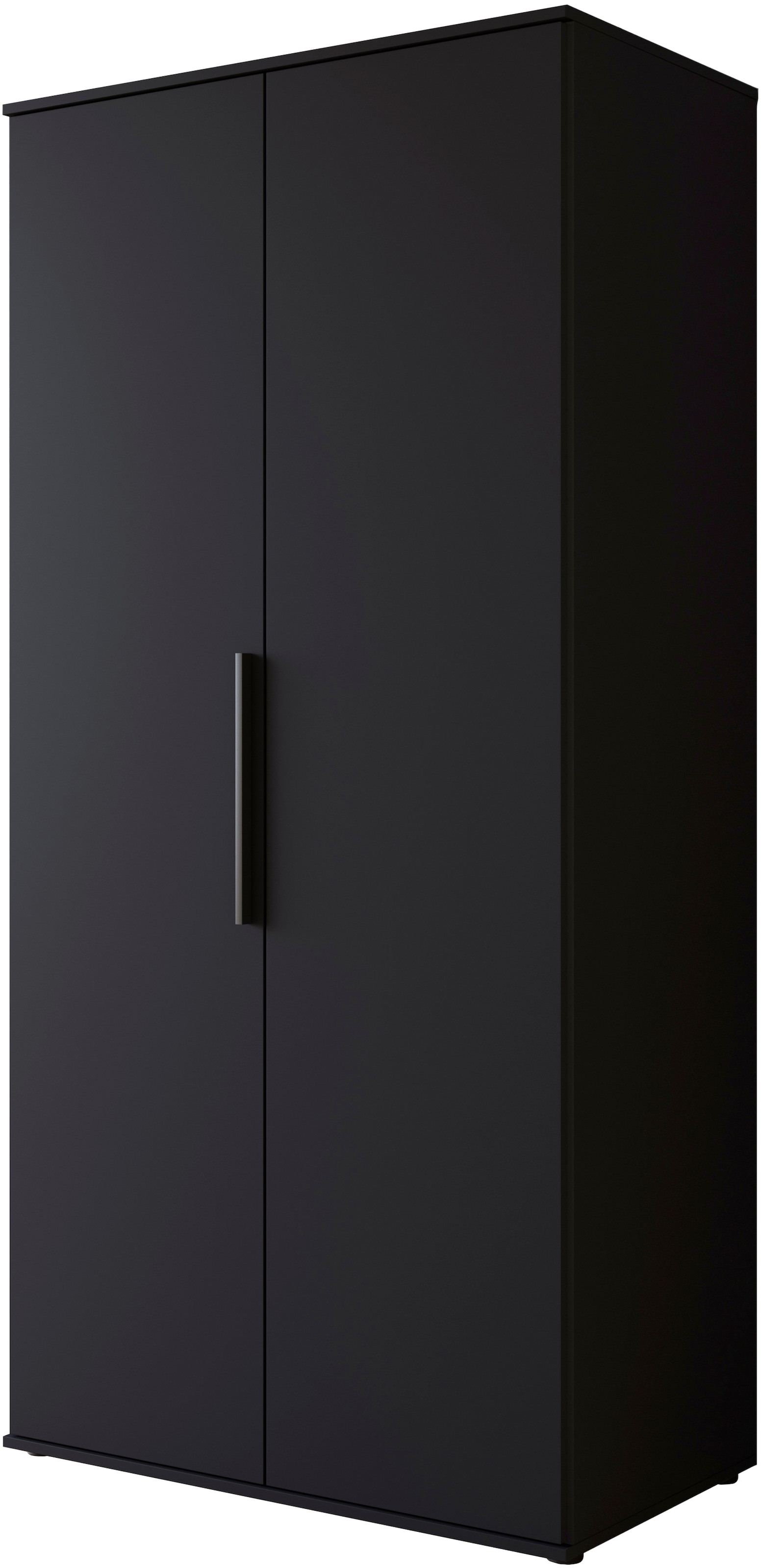 INOSIGN Kleiderschrank »LAGOS Wäscheschrank, Garderobe, schwarze Griffe, Made in Europe« Moderner Drehtürenschrank, FSC-zertifiziert, Schlafzimmerschrank