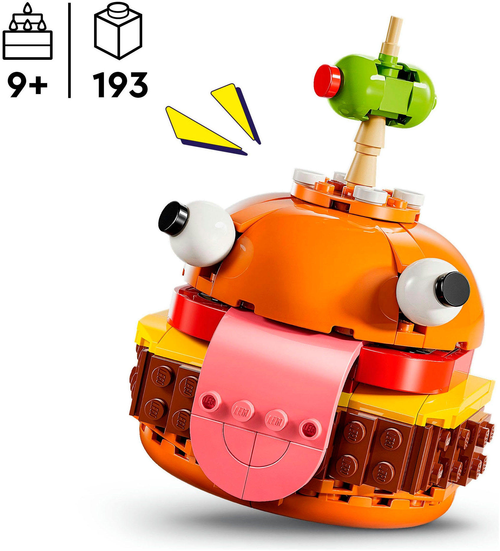 LEGO® Konstruktionsspielsteine »Durrr Burger (77070), LEGO Fortnite«, (193 St.), Made in Europe