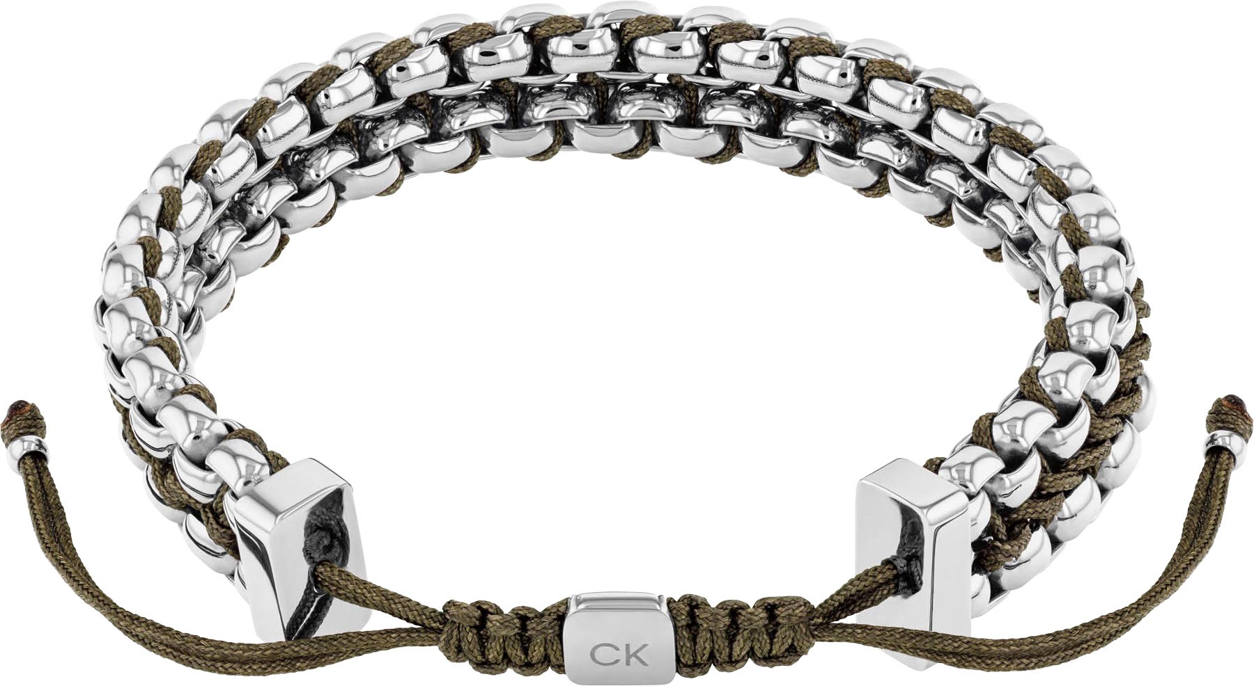 Calvin Klein Armband »Schmuck Edelstahl Armkette CK FUSED, 35100039, 35100040, 35100041«
