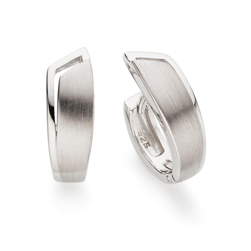 Bruno Banani Paar Creolen »Schmuck Geschenk Silber 925 Ohrschmuck Ohrringe«