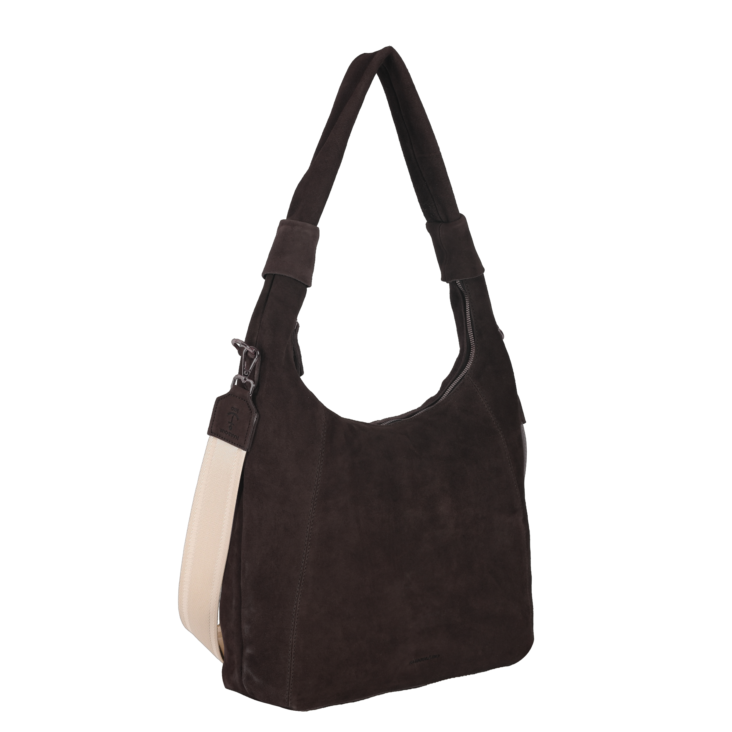 HARBOUR 2nd Hobo »Laurine« Damen Handtasche, Umhängetasche, Schultertasche mit Ziernähten