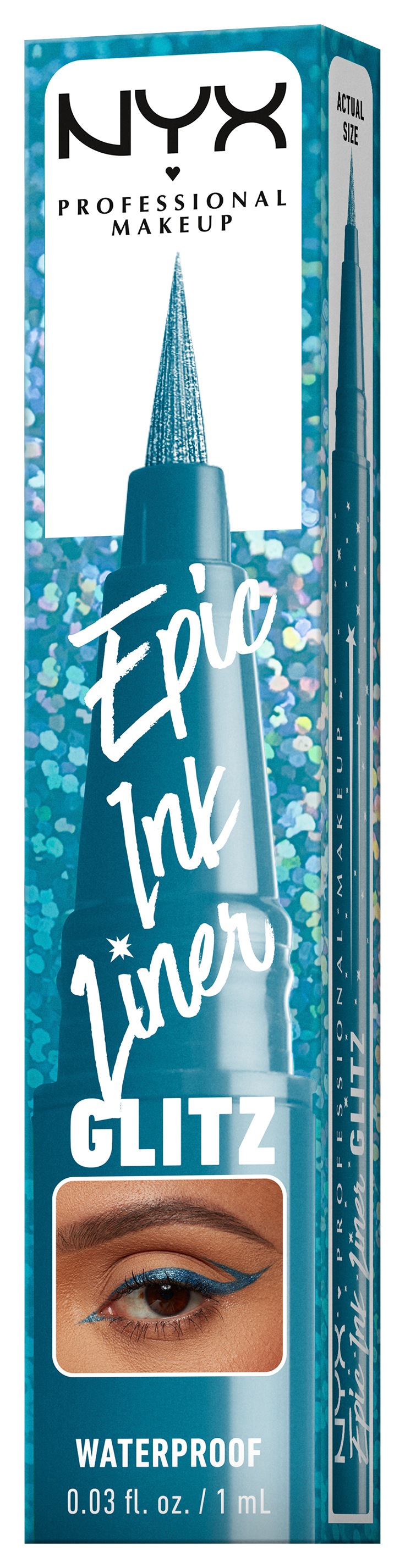 NYX PROFESSIONAL MAKEUP Eyeliner »EPIC INK LINER« mit auffälliger Pigmentierung