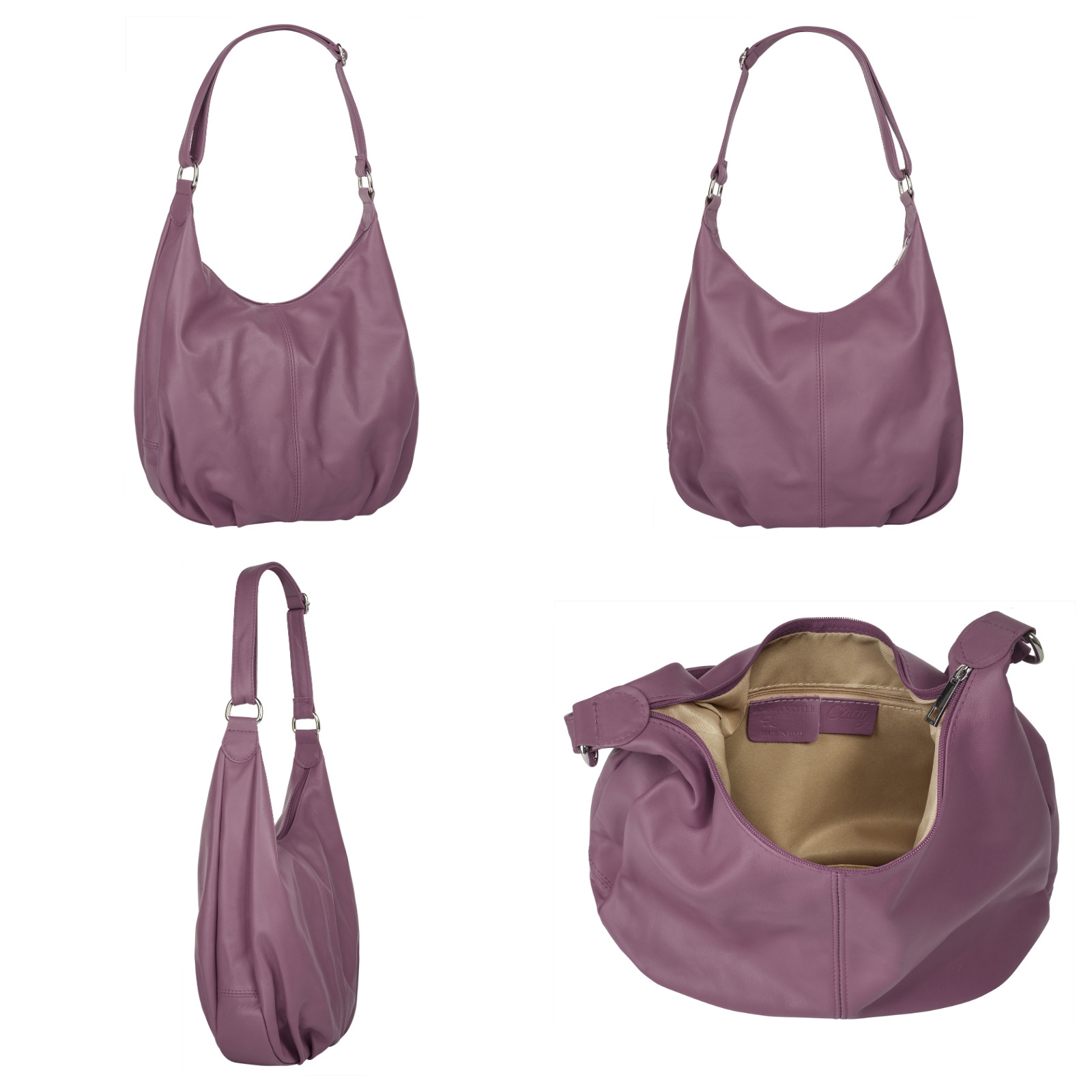 Cluty Shopper, echt Leder, Made in Italy