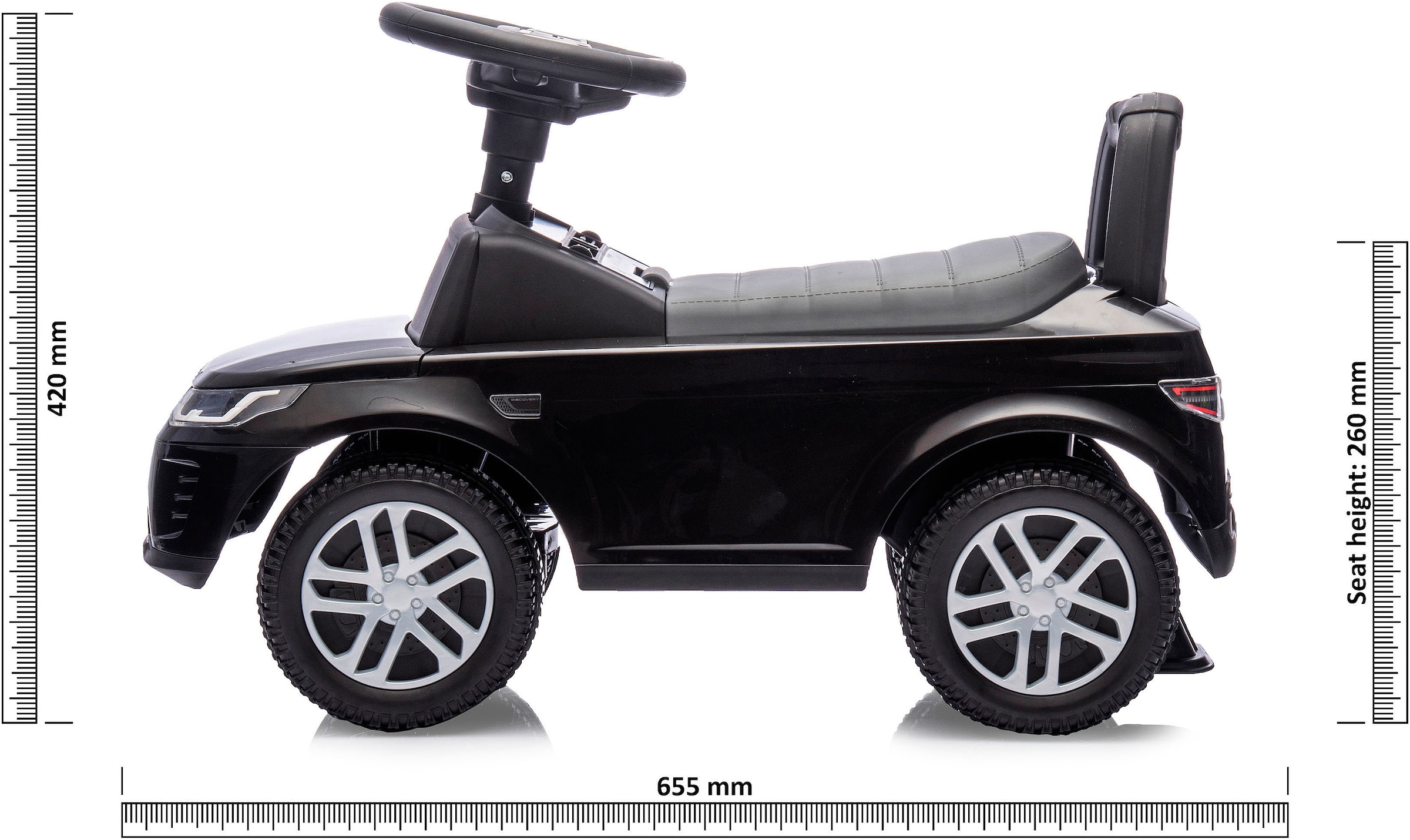 Jamara Rutscherauto »Land Rover Discovery 2in1« mit Hupe