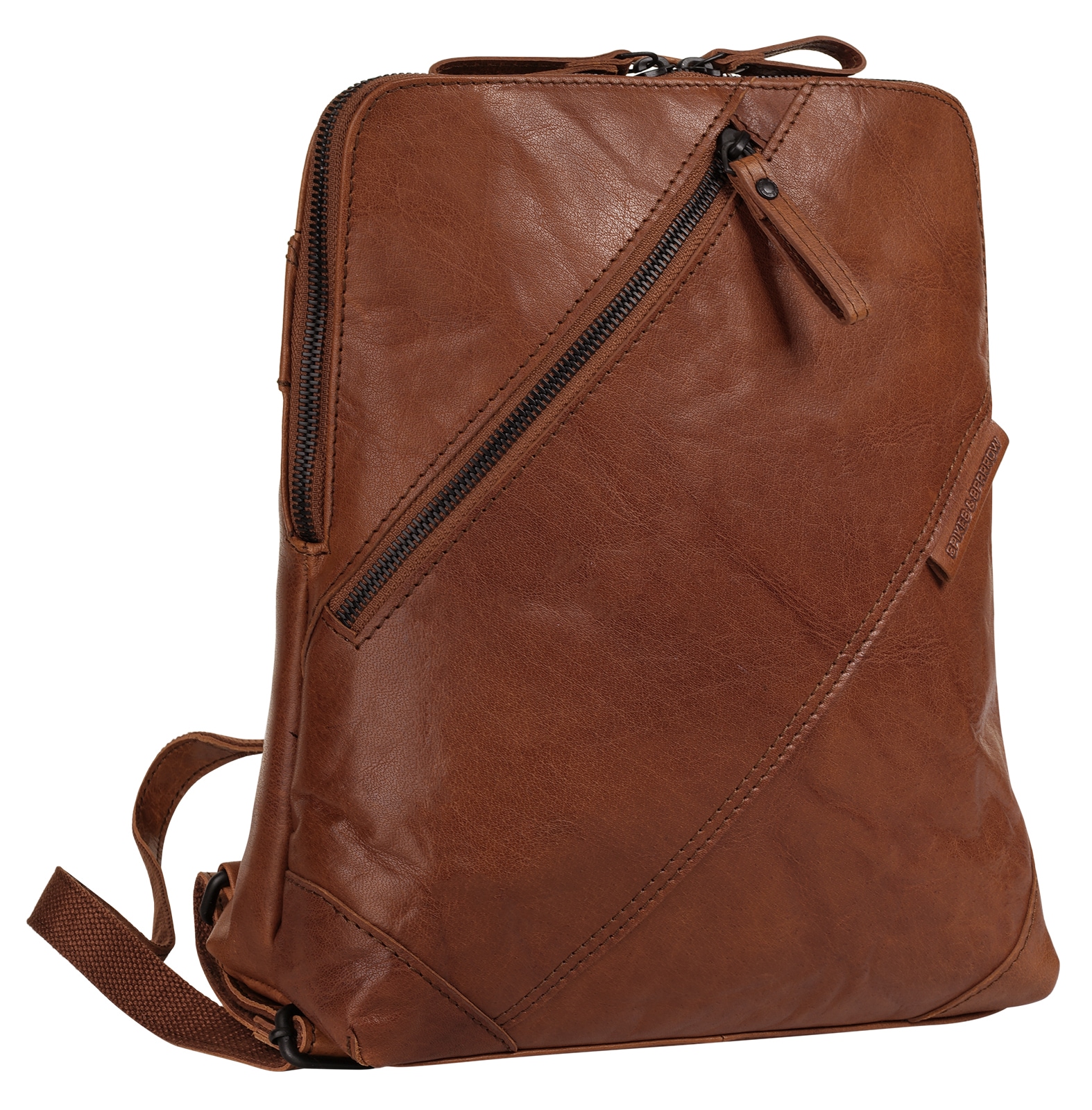 Spikes & Sparrow Cityrucksack, echt Leder