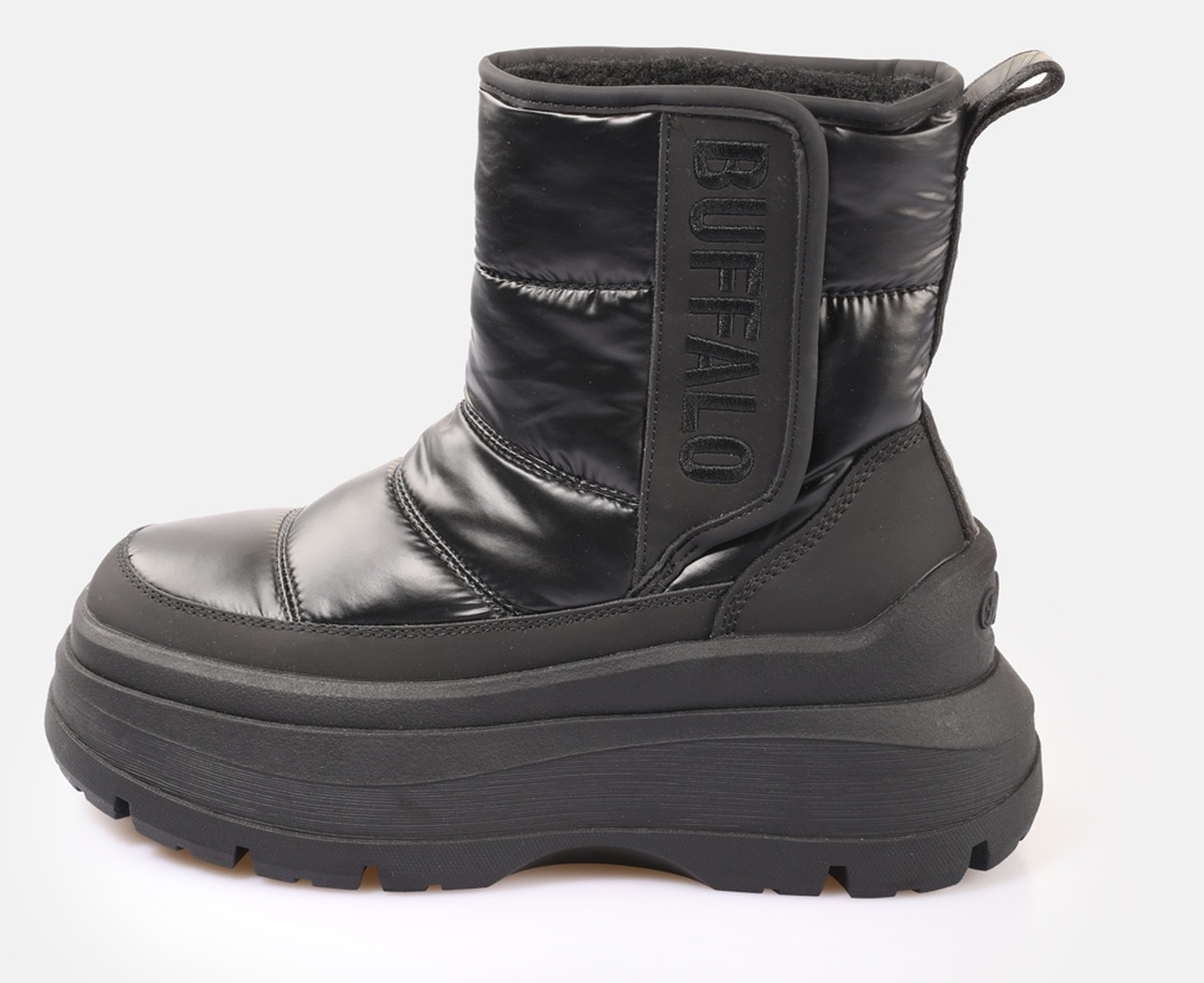 Buffalo Winterboots »OLYMPIA VELBOOT QUILT VEGAN«  Snowboots, Schneestiefelette, Plateauboots mit Logoschriftzug