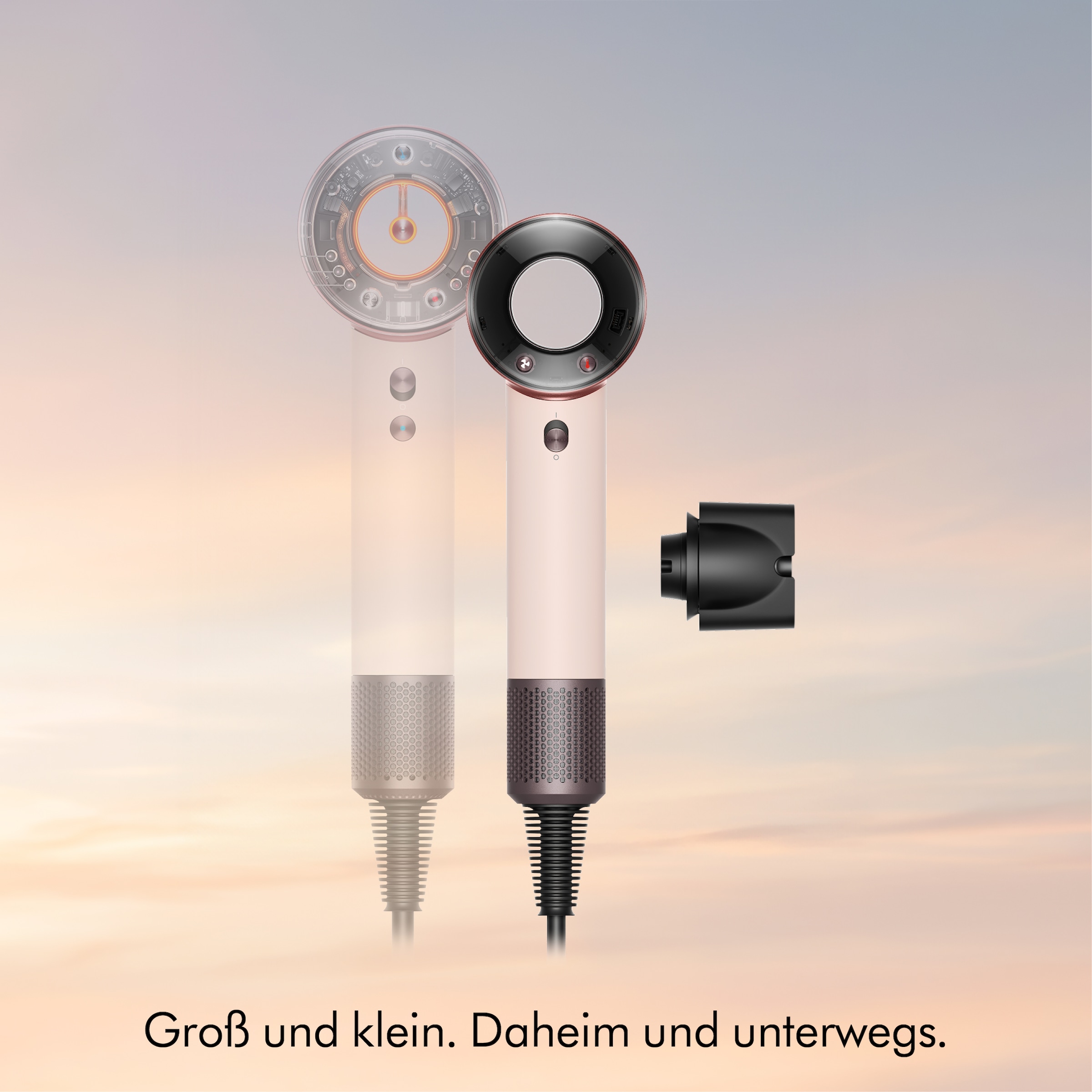 DYSON Haartrockner »Supersonic™ Travel« 1.200 W 1 Aufsätze perfekt für unterwegs, intelligente Temperaturregulierung