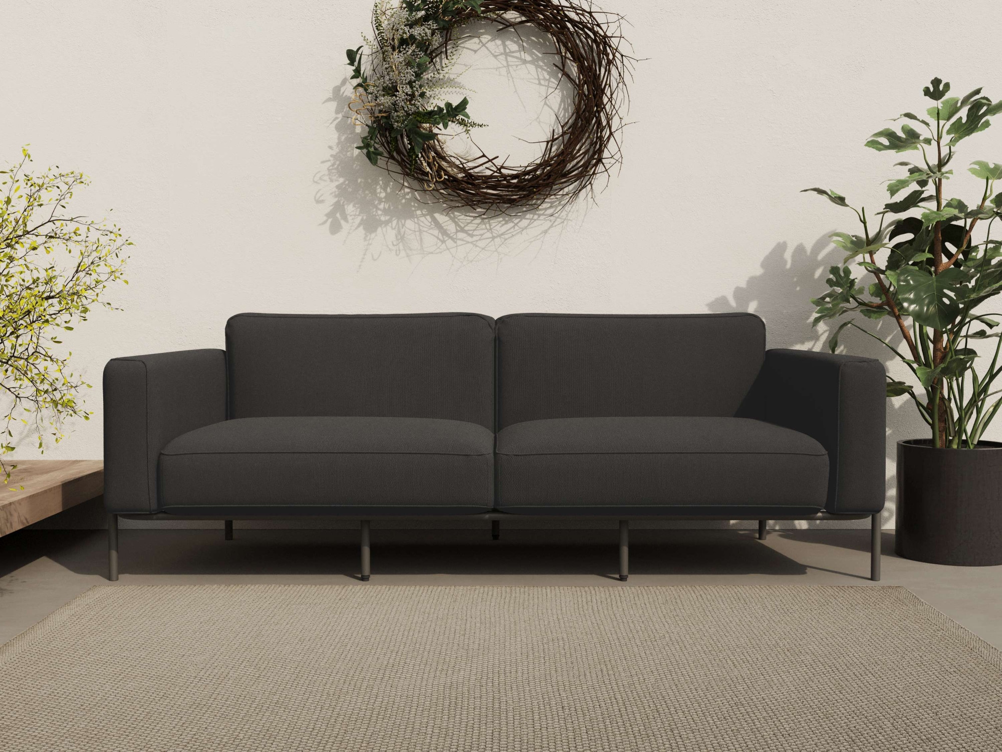 3-Sitzer »Askild Loungesofa«, Outdoor Gartensofa, wetterfeste Materialien, Breite 212 cm