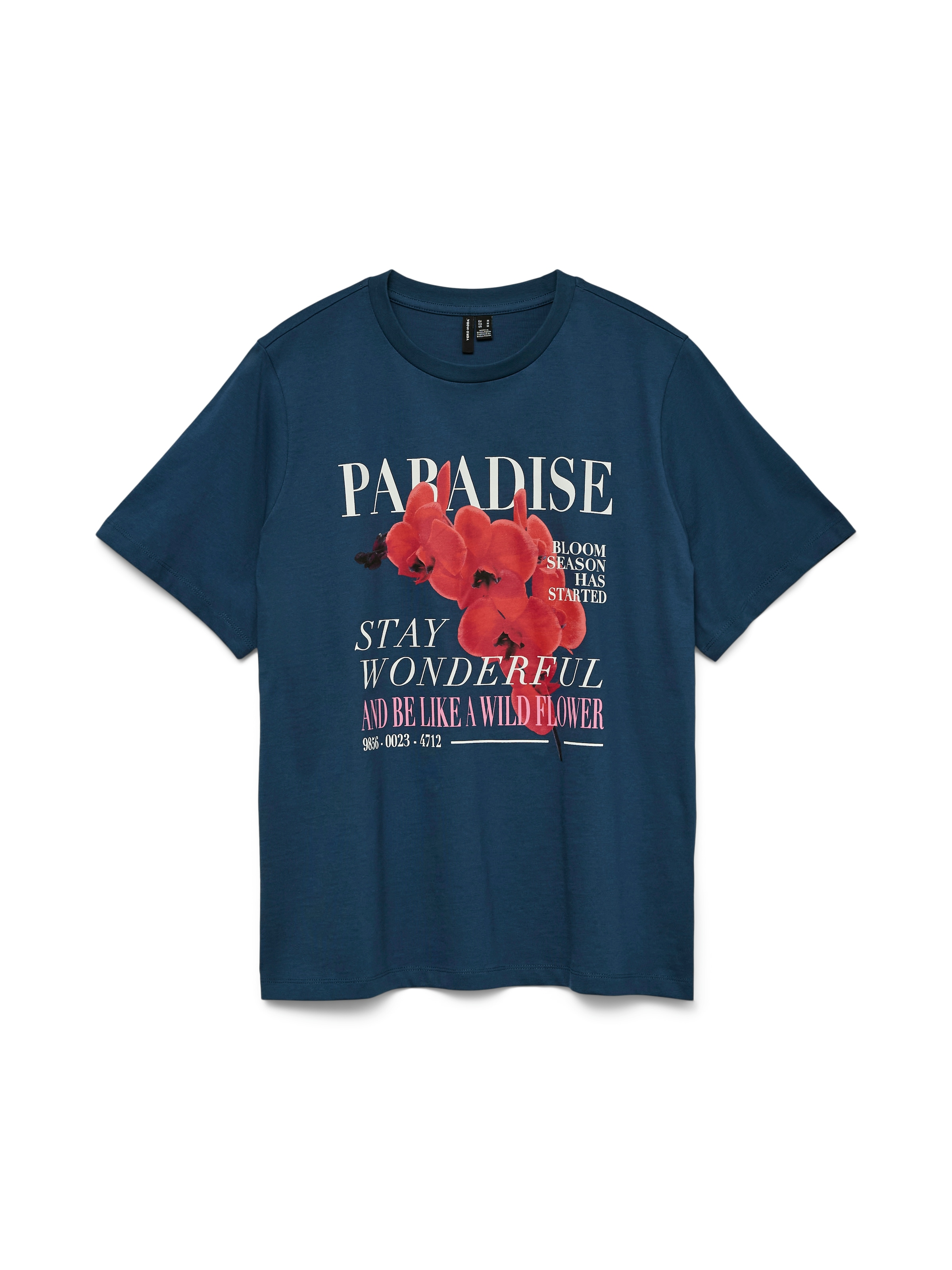 Vero Moda Kurzarmshirt »VMURENA CATY SS TOP BOX JRS« mit floralem Print