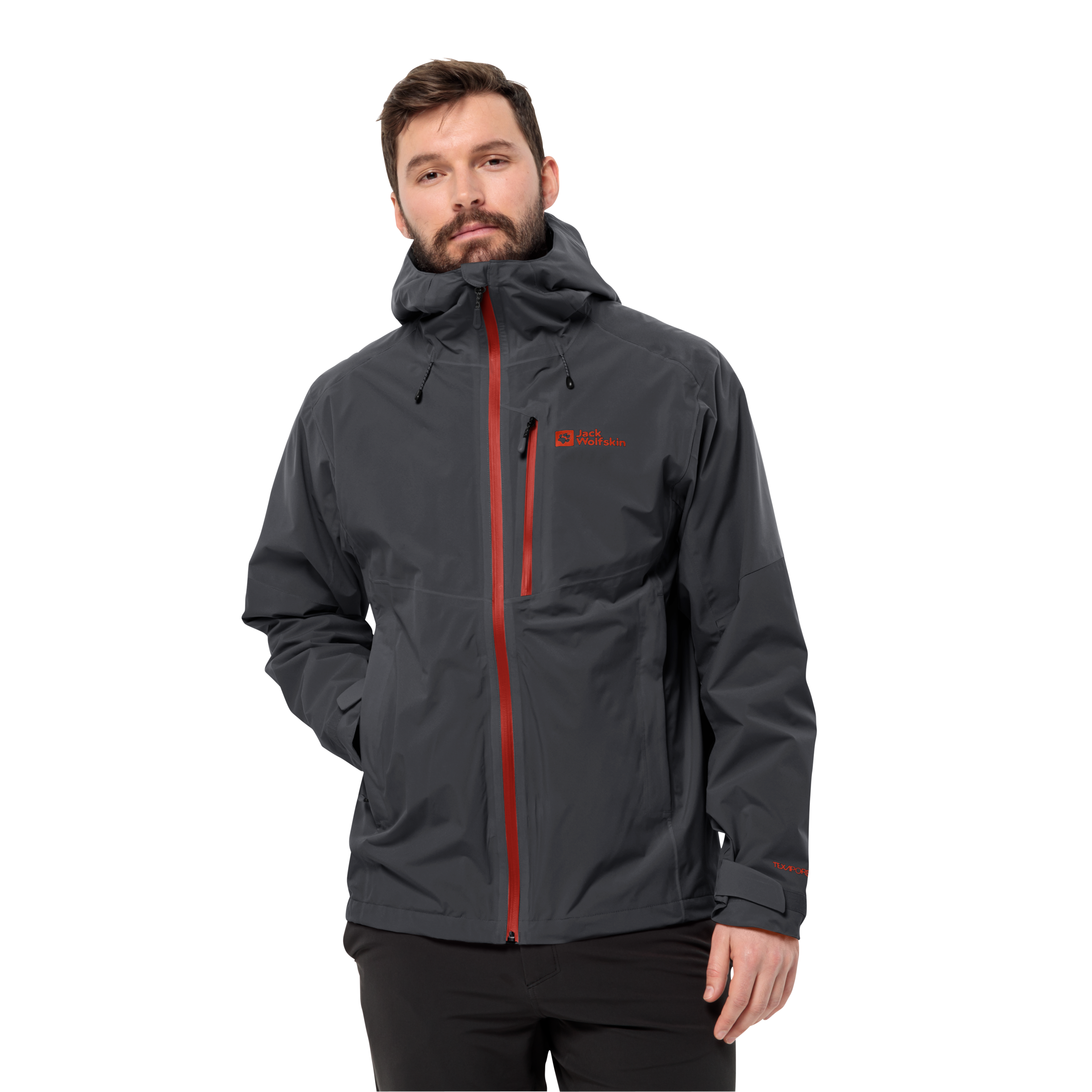 Jack Wolfskin Funktionsjacke »EAGLE PEAK 2L JKT M«, mit Kapuze, mit Stretchanteil und geringer Umweltbelastung
