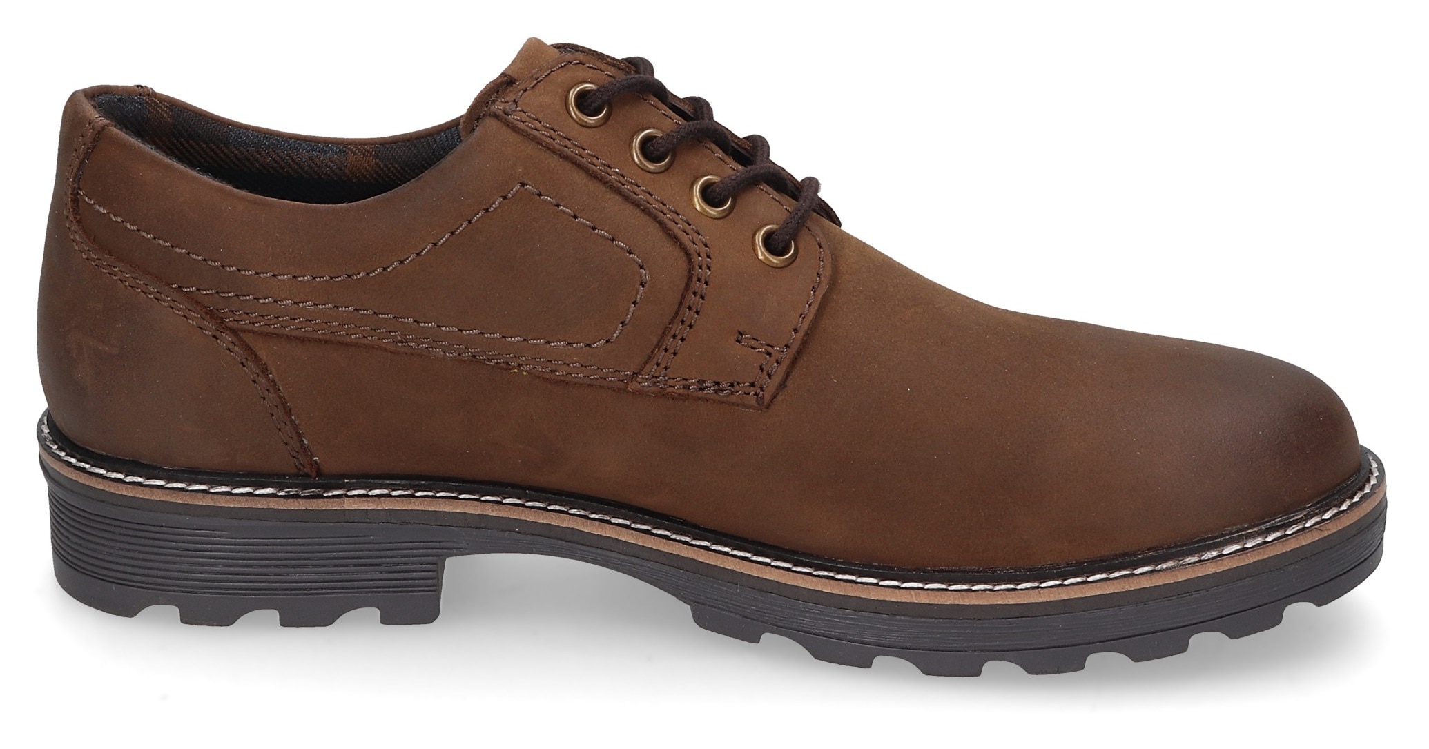 camel active Schnürschuh, Trachtenschuh, Freizeitschuh mit gepolsterter Innensohle