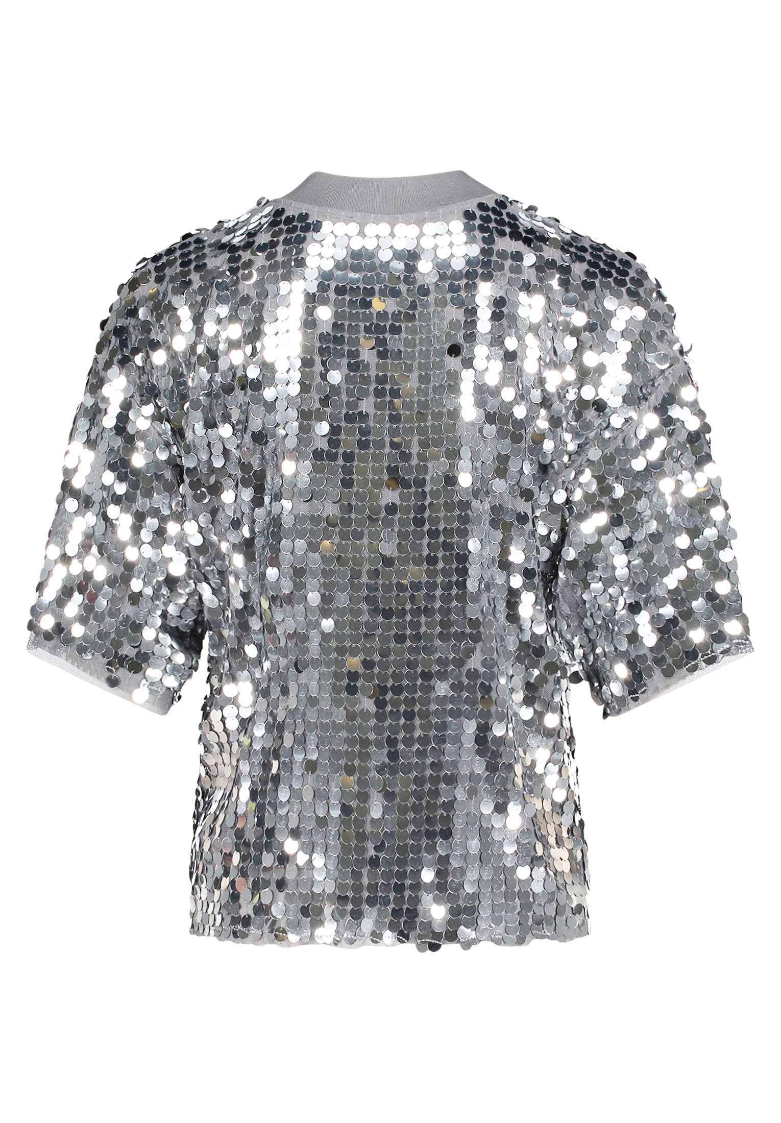 Cartoon Langarmshirt »Pailletten-Pullover mit Rippbündchen«