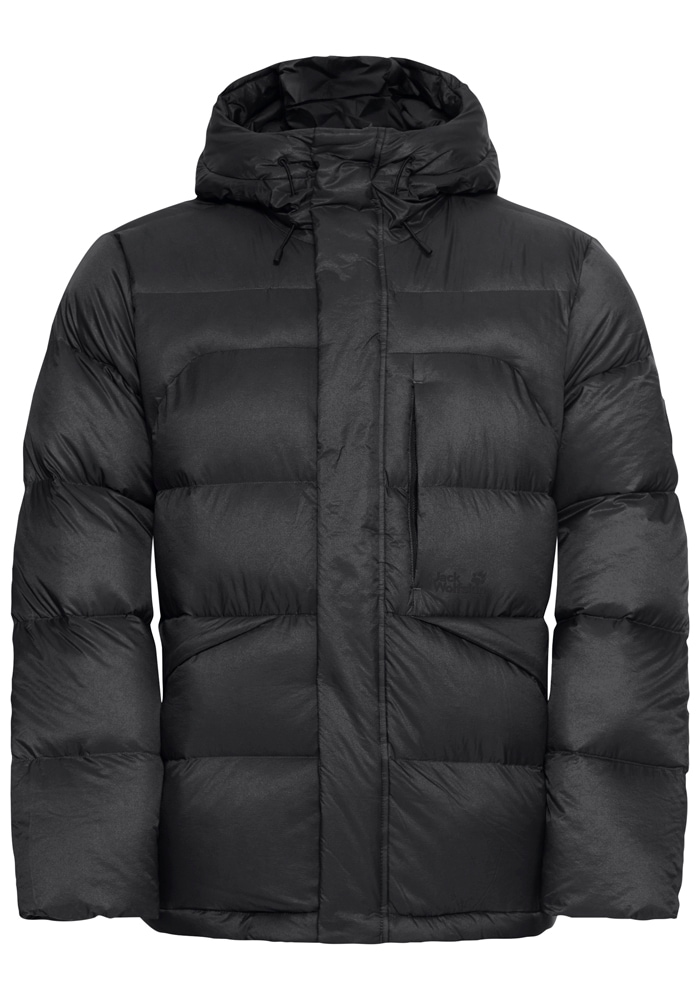 Jack Wolfskin Daunenjacke »ICY HILL JKT M RDS«, mit Kapuze