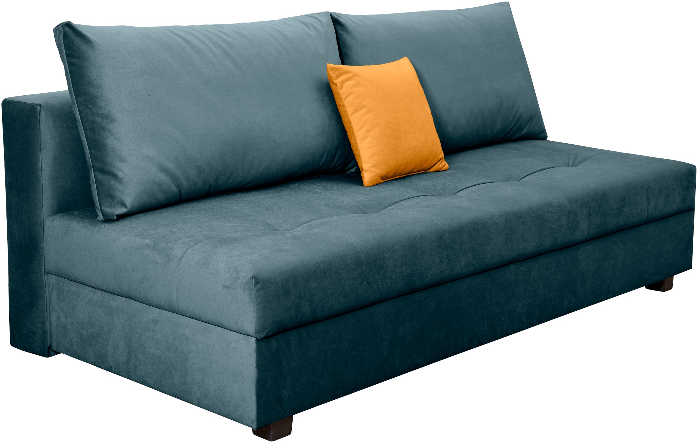COLLECTION AB Schlafsofa »DARIA inklusive Schlafunktion und Bettkasten«, Schlafsofa,Bettfunktion,Bettkasten,inklusive Rückenkissen,Federkern