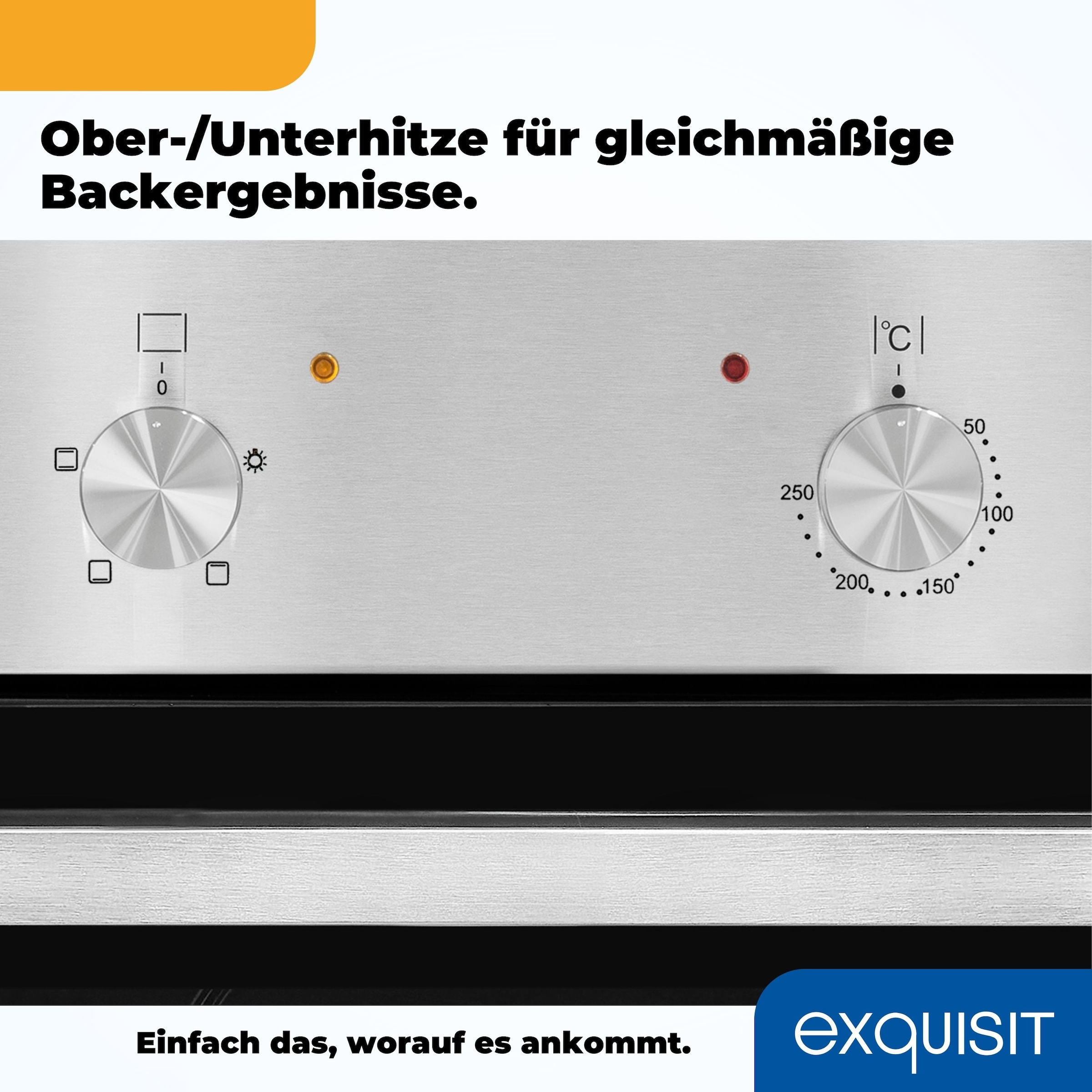 exquisit Einbaubackofen  »EBE 555-1.1«