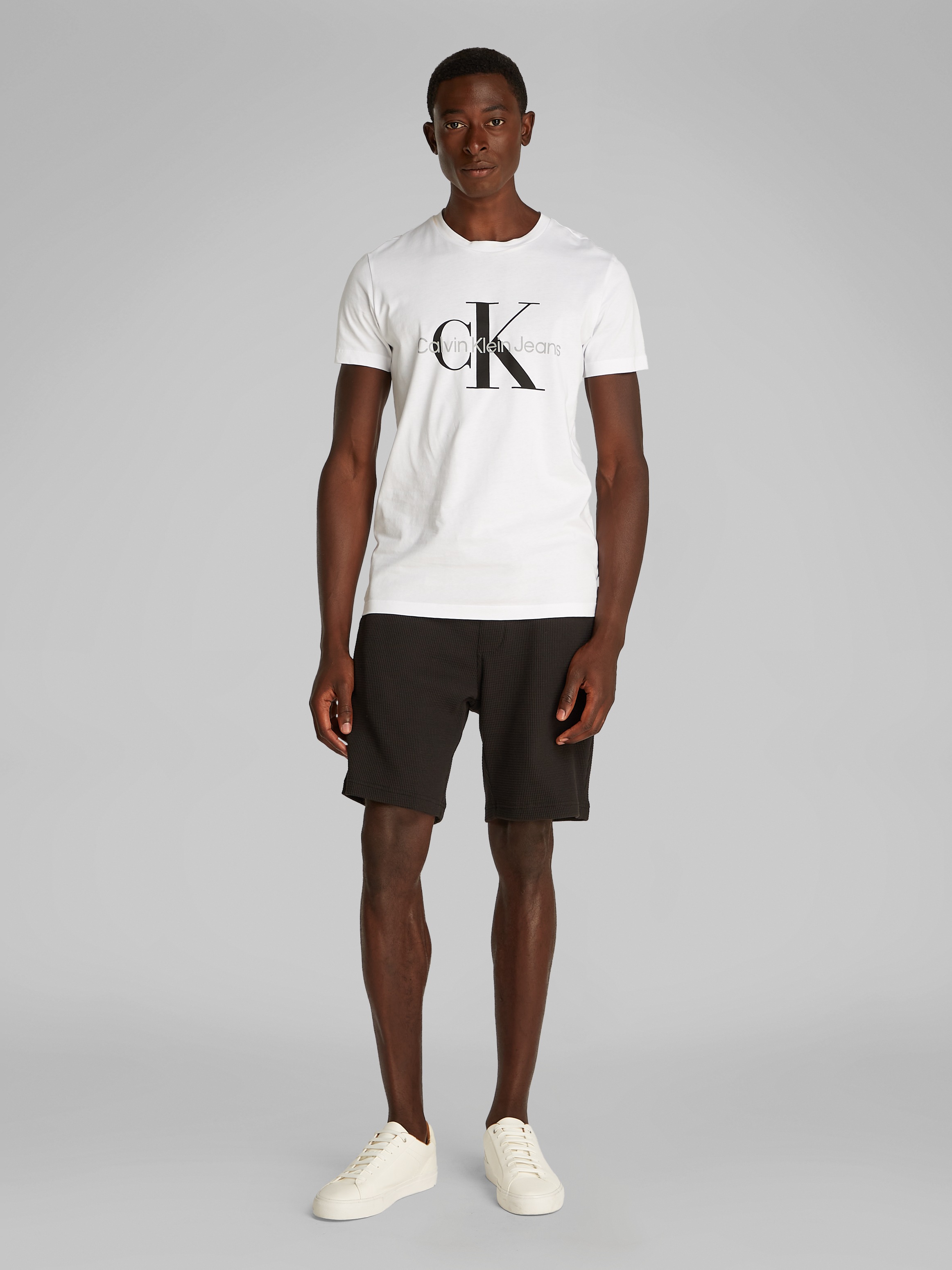 Calvin Klein Jeans Shorts »CHUNKY WAFFLE SHORT«, mit Waffelstruktur