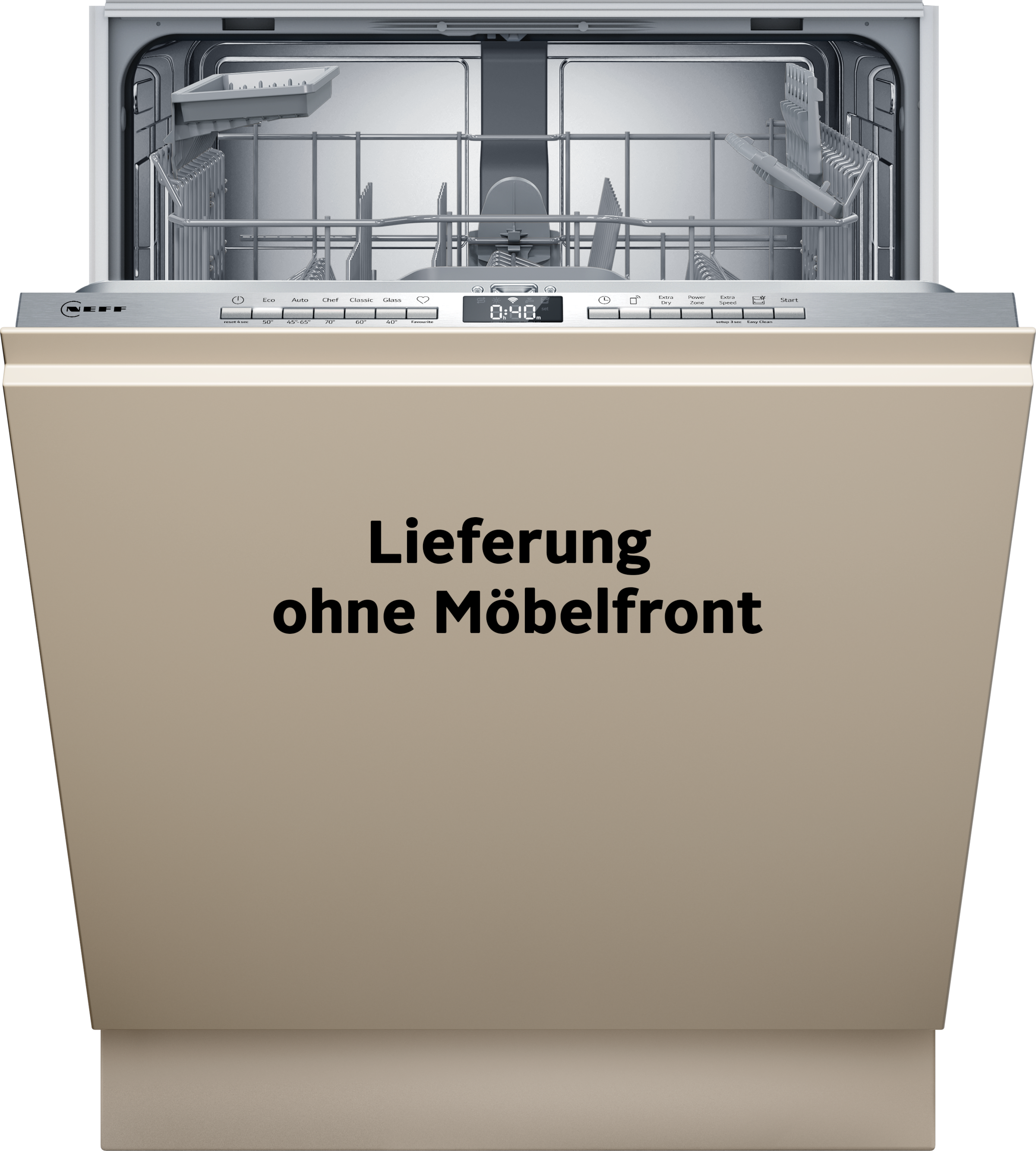 NEFF vollintegrierbarer Geschirrspüler XXL »S275HTX04E«, 13 Maßgedecke, mit Flex Korbsystem