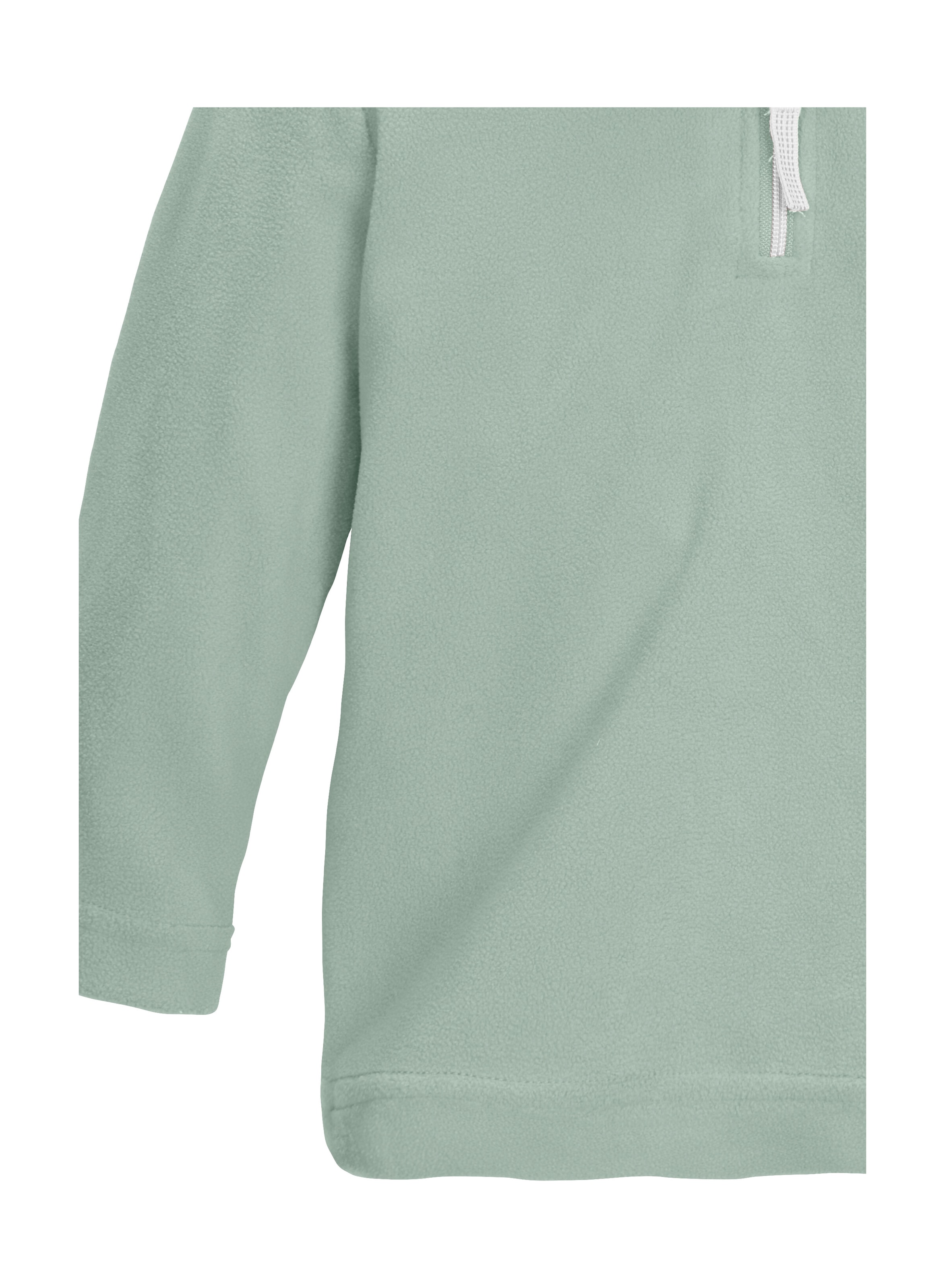 first instinct by killtec Fleecepullover »FISW 30 MNS FLC SHRT«, Fleeceshirt mit Kinnschutz, reflektierenden Details und Namensetikett
