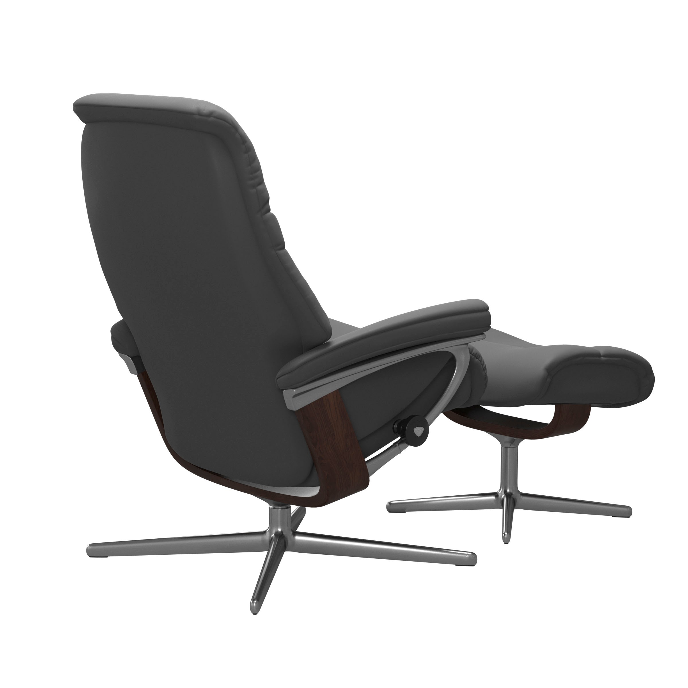 Stressless® Relaxsessel »Sunrise«, mit Cross Base, Größe S, M & L, Holzakzent Braun