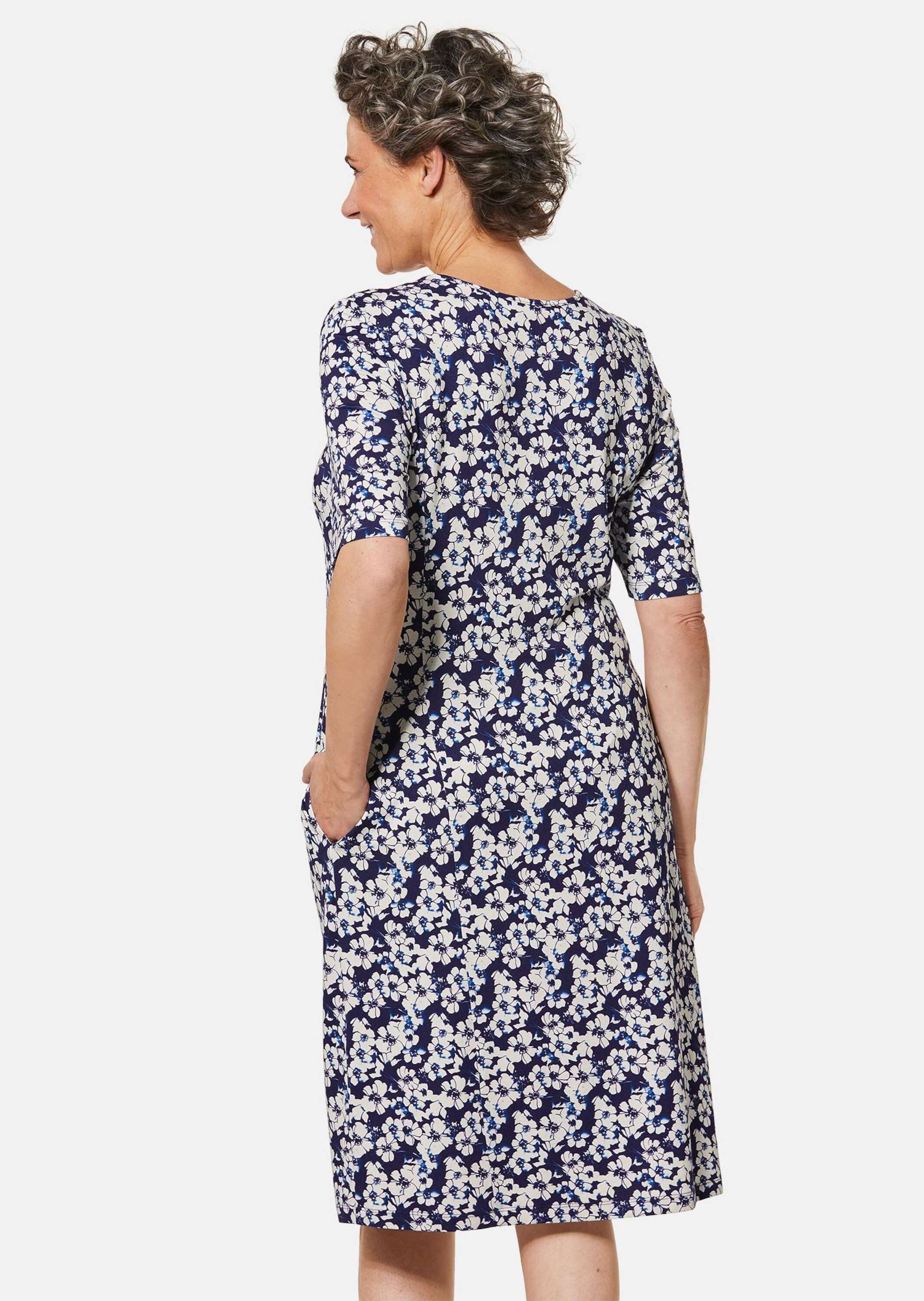 GOLDNER Druckkleid »Elastisches Jerseykleid mit modischem Druck«