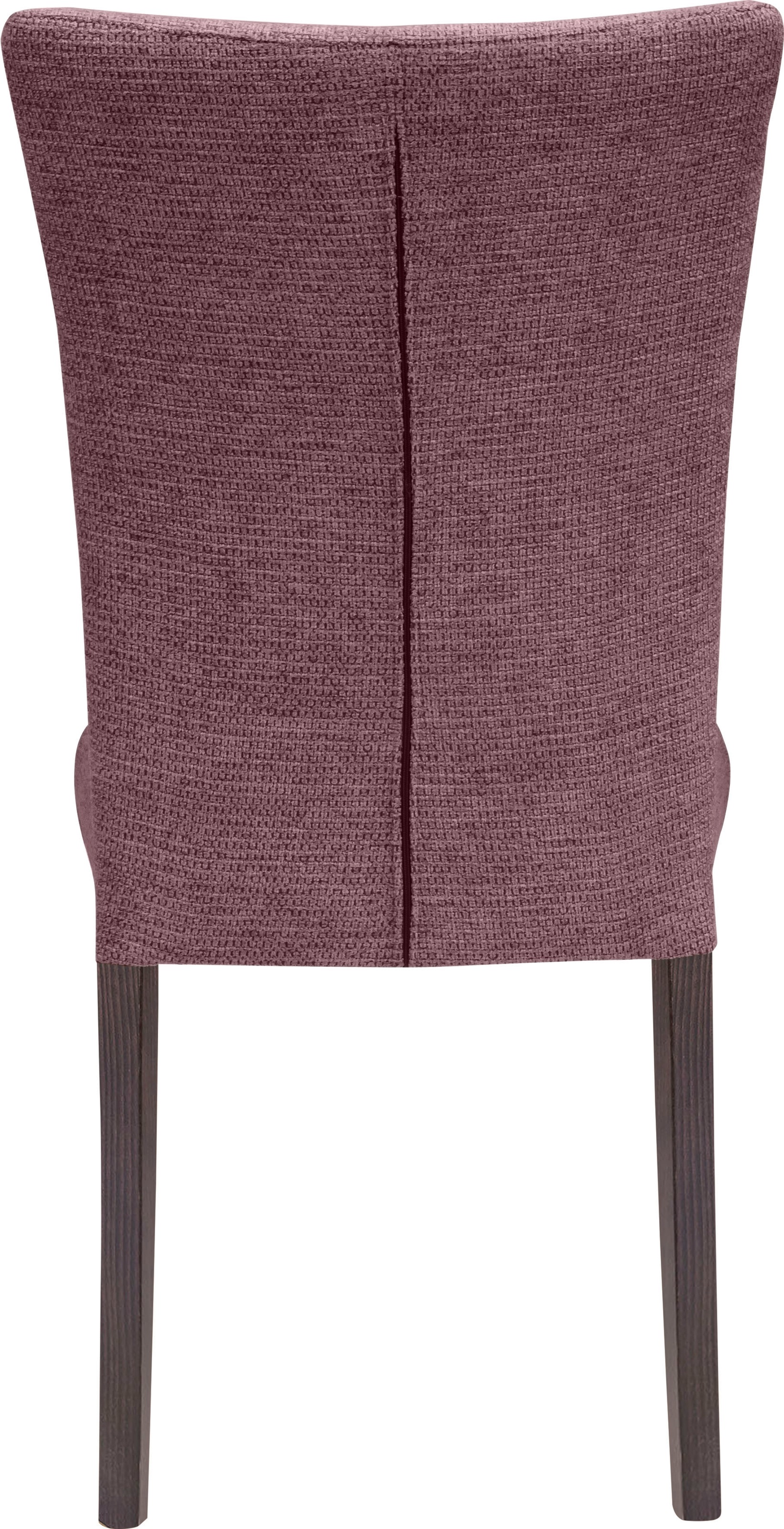 Home affaire 4-Fußstuhl »Aspen« (Set) 2 Stk.Beine aus massiver Buche, wengefarben lackiert