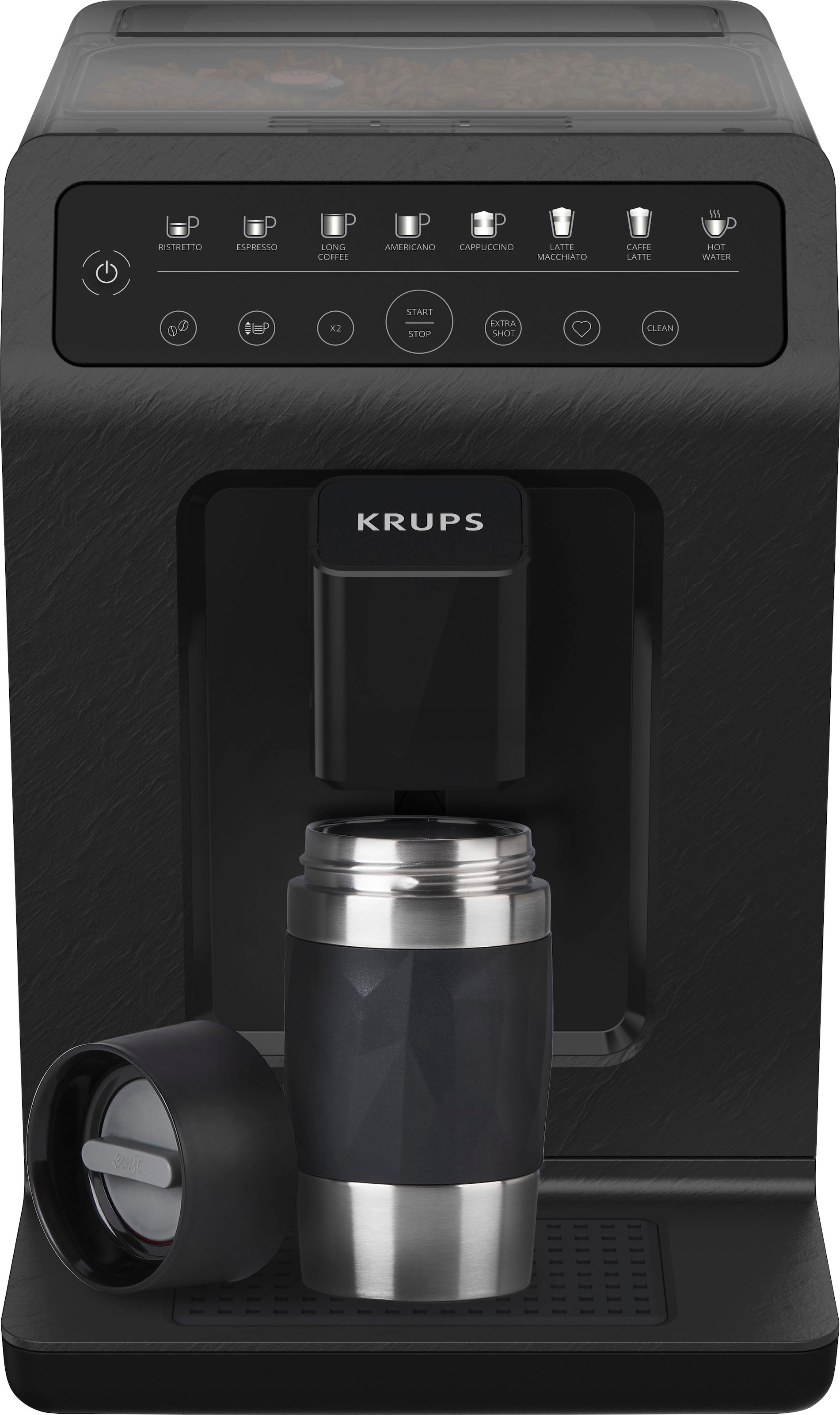 Krups Kaffeevollautomat »EA897B Evidence ECOdesign« mit Garantie 3 XXL Jahren