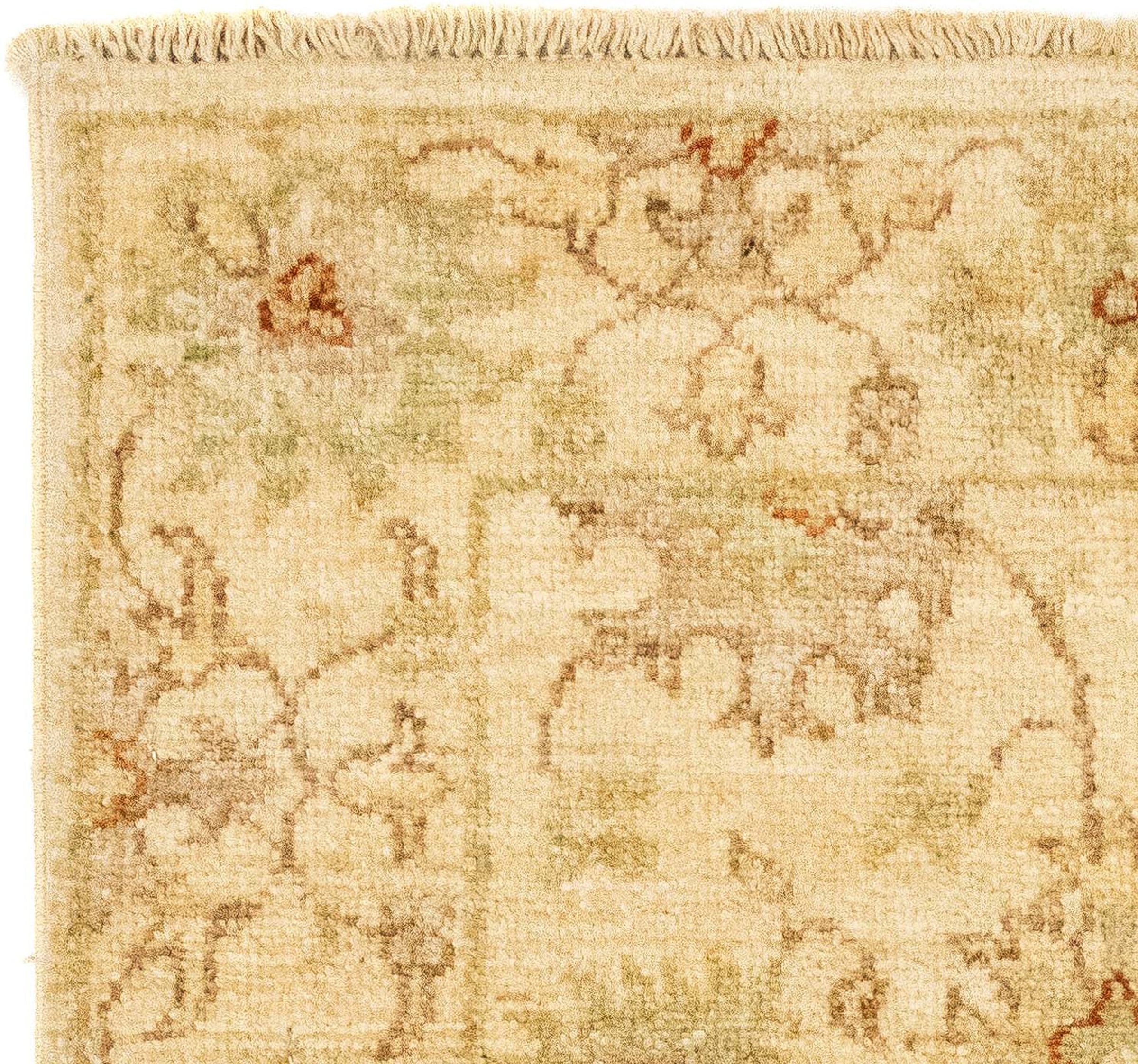 morgenland Orientteppich - Einzelstück »Ziegler cm x online kaufen mit 90 - Handgeknüpft, beige«, Wohnzimmer, rechteckig, 60 Zertifikat