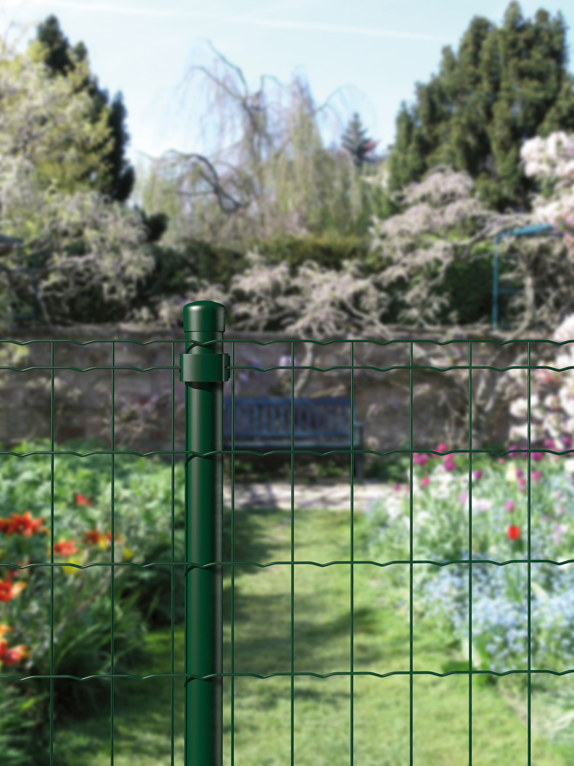 Alberts Schweißgitter »Fix-Clip Pro®« Höhe: 80-150cm, Gesamtlänge: 10 und 25m, mit Bodenhülsen