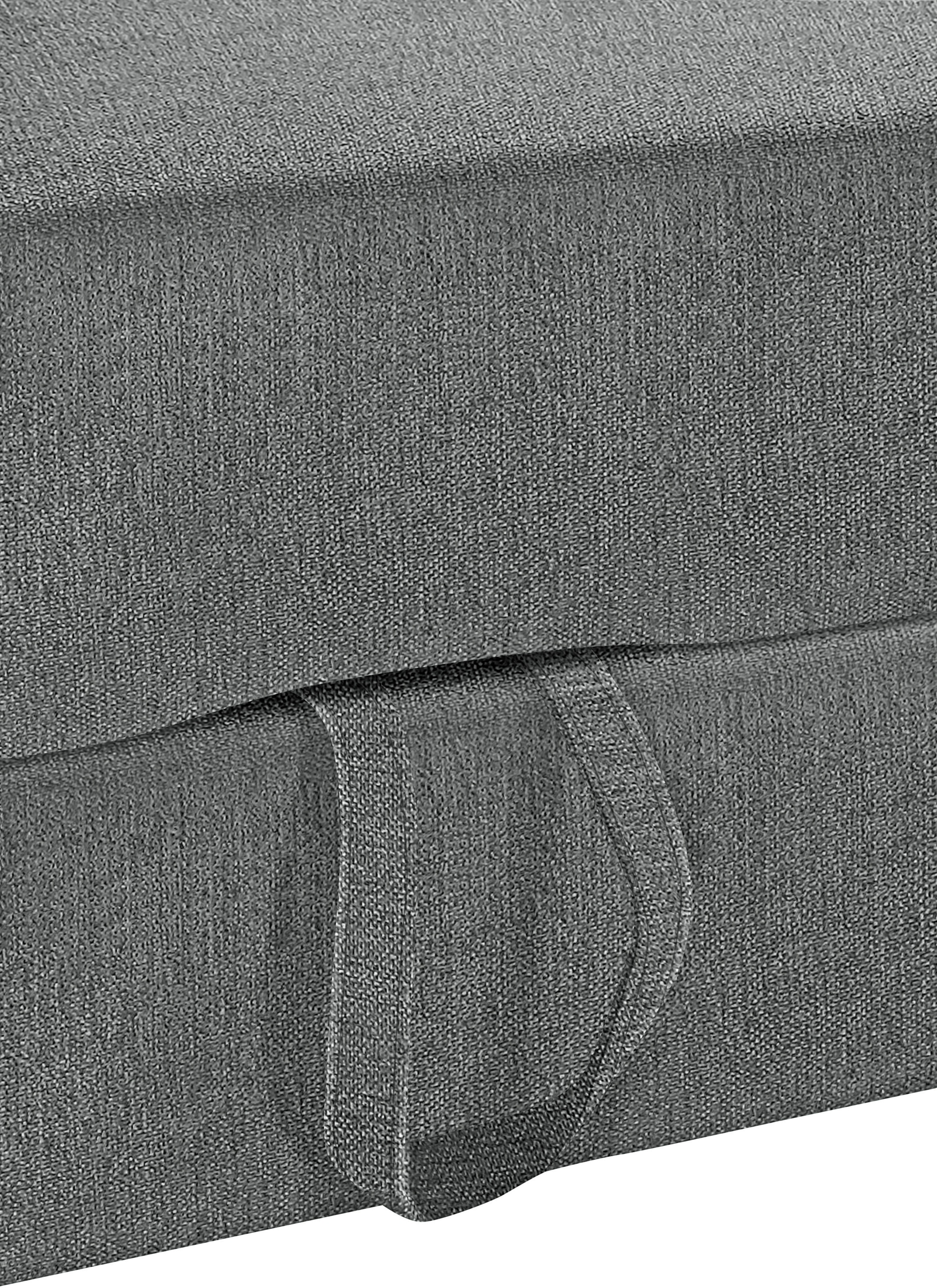 TRENDMANUFAKTUR Ecksofa »Chamber, zeitlos und modern, hoher Sitzkomfort, L-Form«, wahlweise mit Schlaffunktion